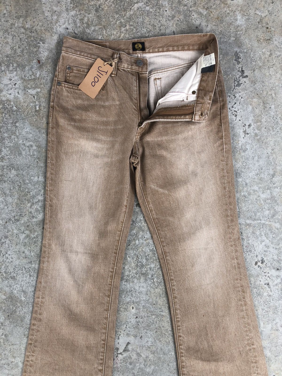 If Six Was Nine Japanese Big John Flared Jeans Distressed Jeans Size US 30 / EU 46 - 3 Thumbnail
