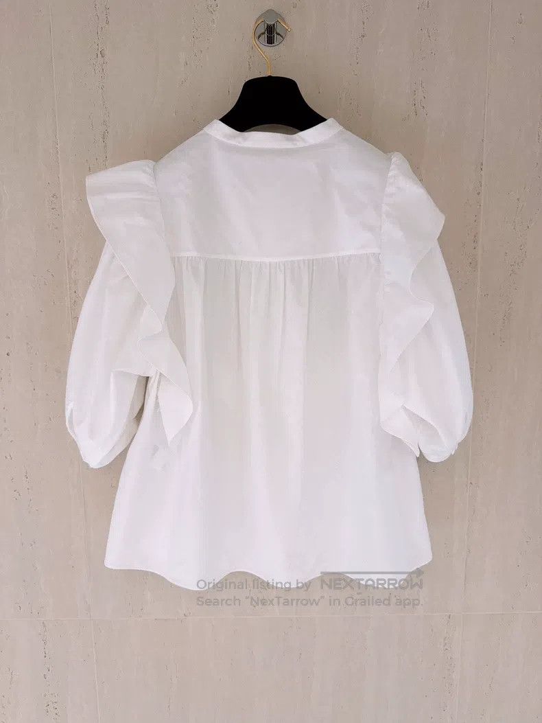 Chanel Chanel 23B Autumn and Winter Preview White Dark Patterned Size XS / US 0-2 / IT 36-38 - 2 Thumbnail