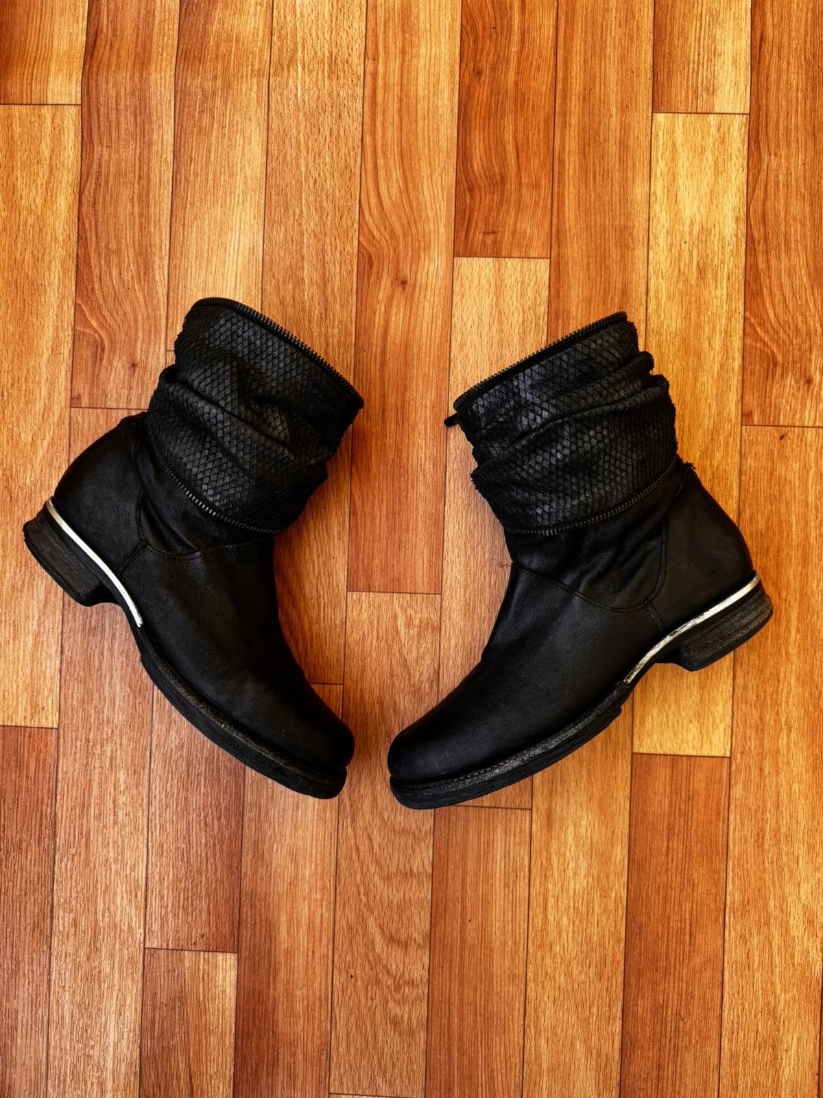 A.S.98 🕷️A.S 98 python leather boots like kmri , guidi Size US 7.5 / EU 40-41 - 13 Thumbnail