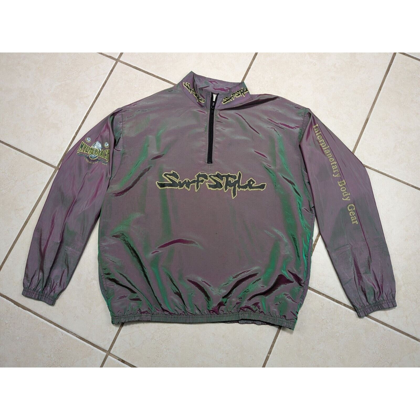 Other Surf Style Interplanetary Windbreaker Pullover Jacket L/XL Size US L / EU 52-54 / 3 - 1 Thumbnail