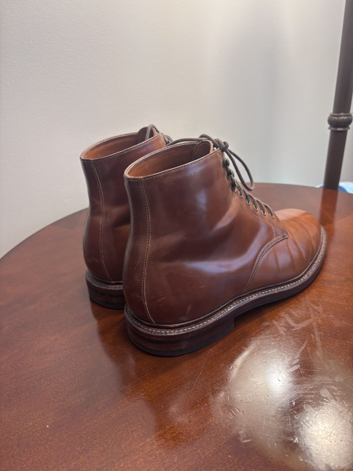 Grant Stone Edward Boot, Honey Glazed Shell, 10.5e in Brown, Men's — image 3 of 6