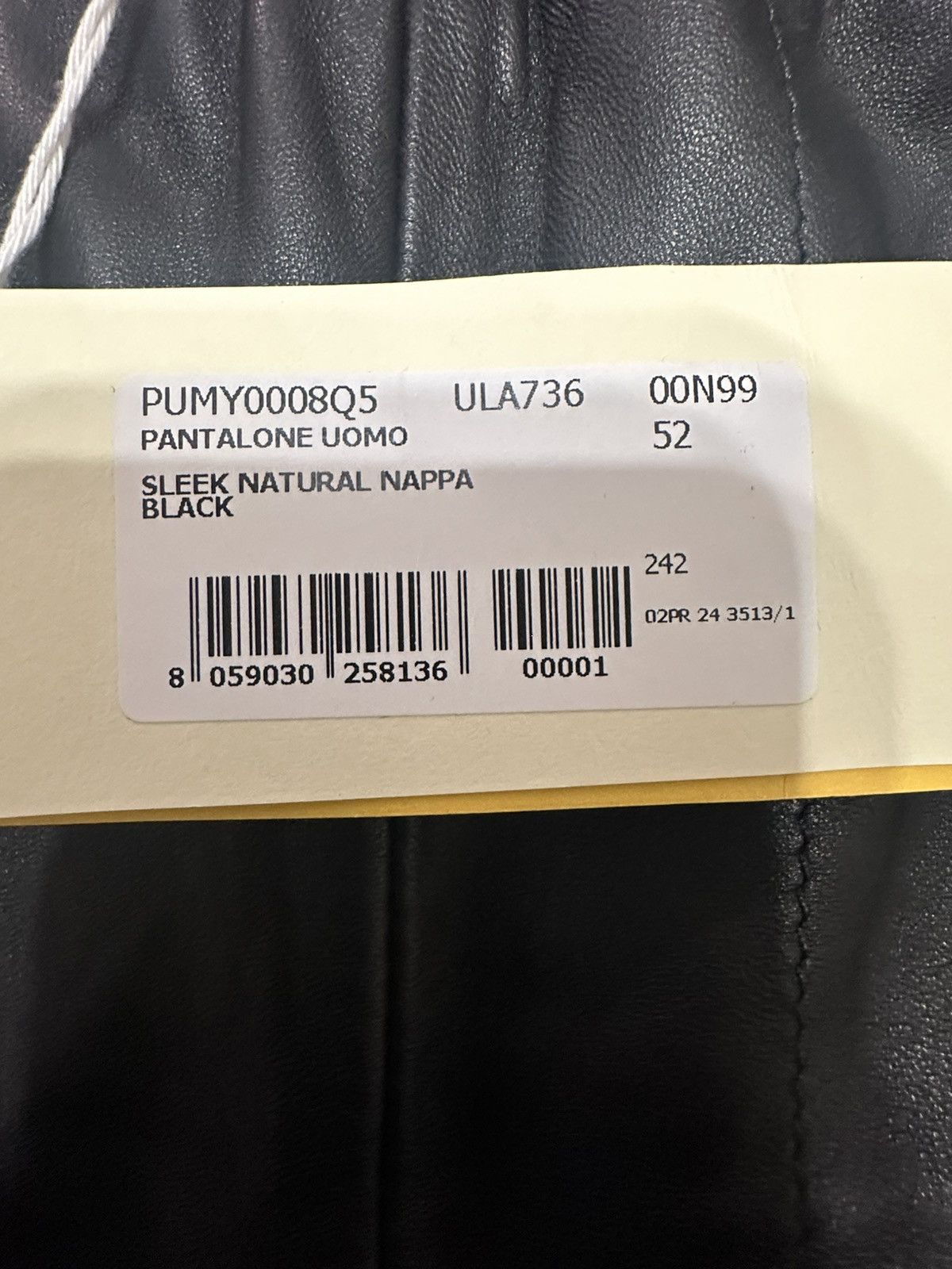 Marni Size 52 Marni Leopard Shearling Trimmed Leather Trousers Size US 44 / EU 60 - 13 Thumbnail