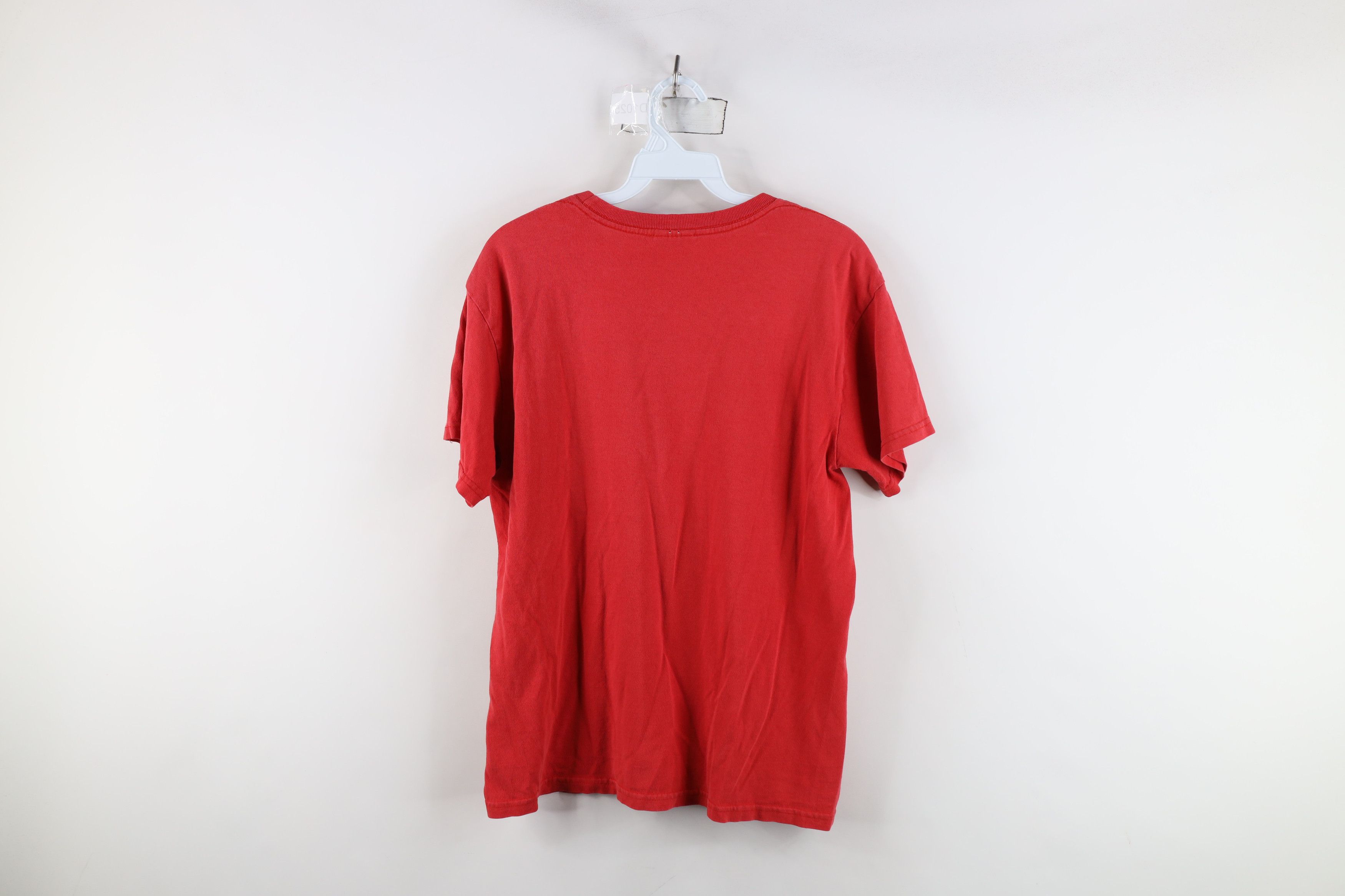 Nike × Vintage Vintage 90s Nike Script Spell Out Short Sleeve T-Shirt USA Size L / US 10 / IT 46 - 12 Thumbnail