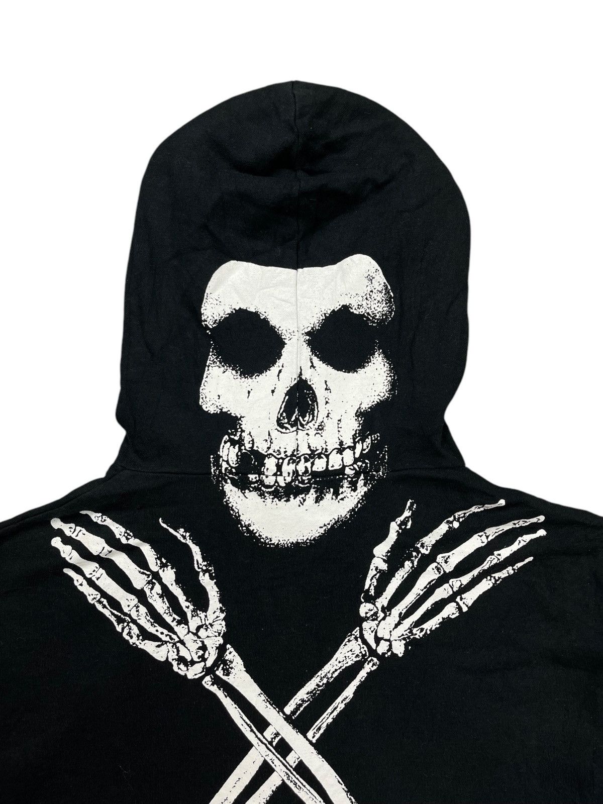 20471120 2000s Devilock - 10th Anniversary Skull Zip Hoodie Size US M / EU 48-50 / 2 - 3 Thumbnail