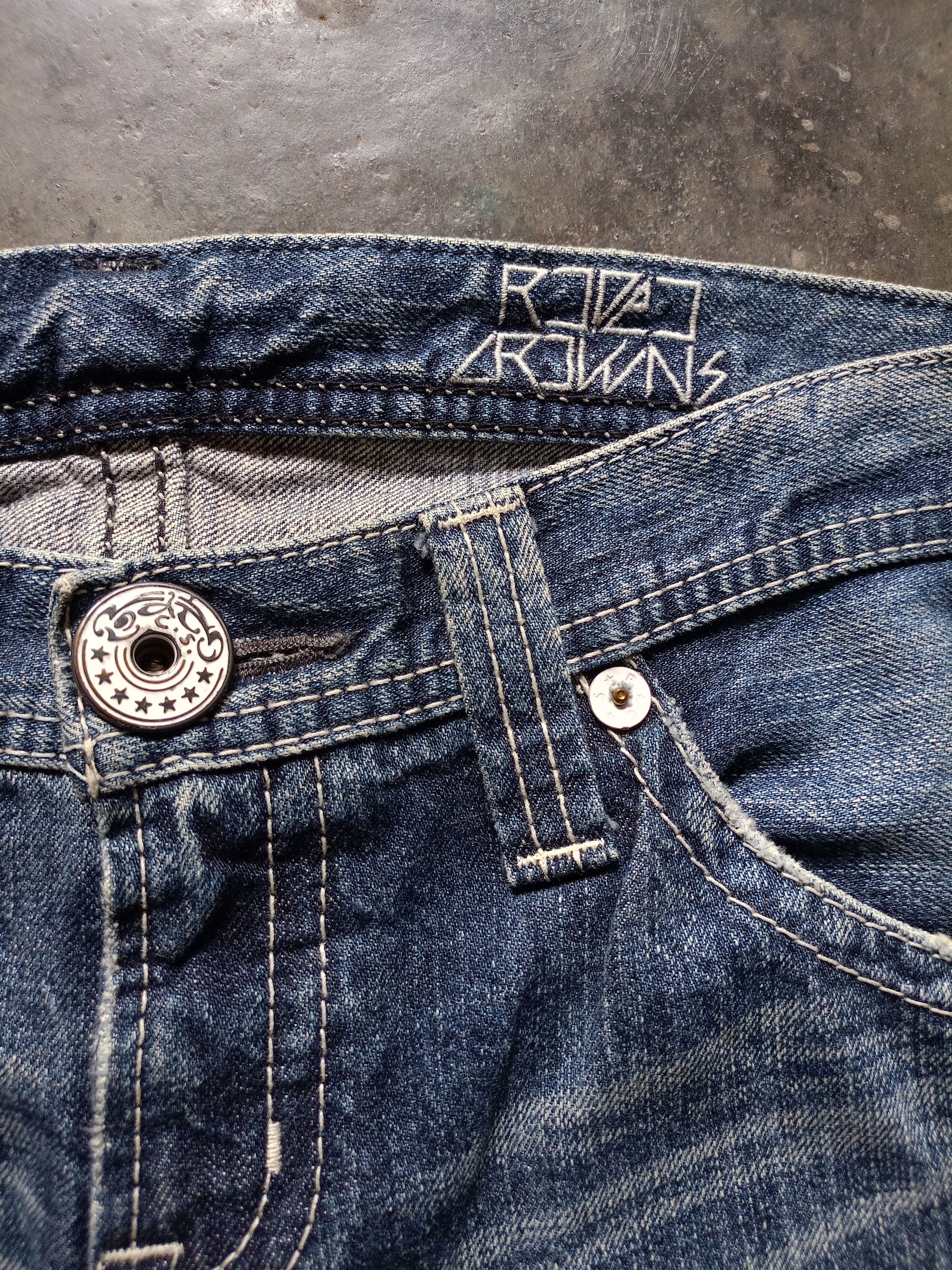 If Six Was Nine × Japanese Brand × Tornado Mart Rodeo Crown Flared Denim pants Size US 32 / EU 48 - 8 Thumbnail