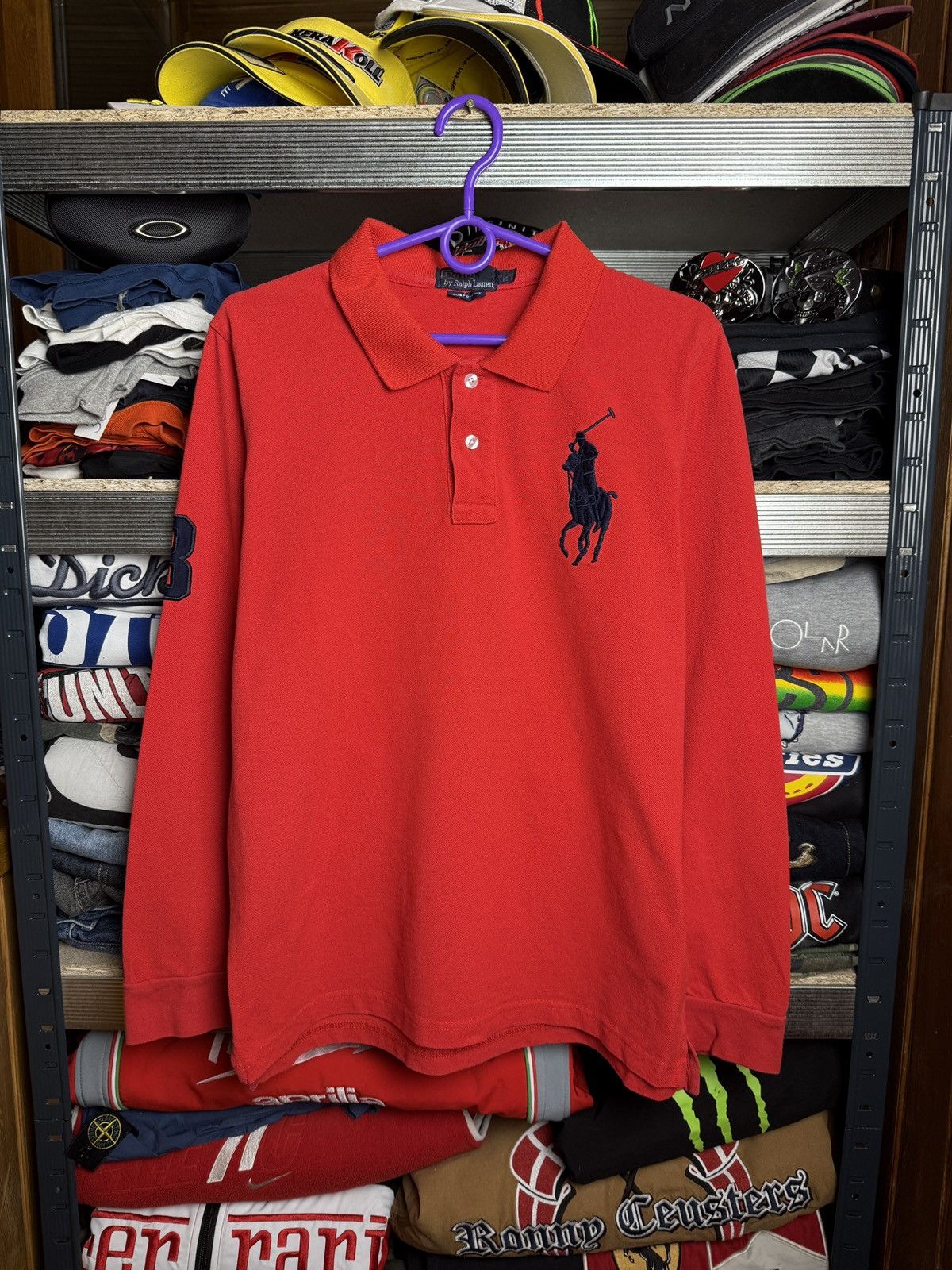 Polo Ralph Lauren Polo Ralph Lauren Rugby Shirt Big Pony Size US L / EU 52-54 / 3 - 1 Thumbnail