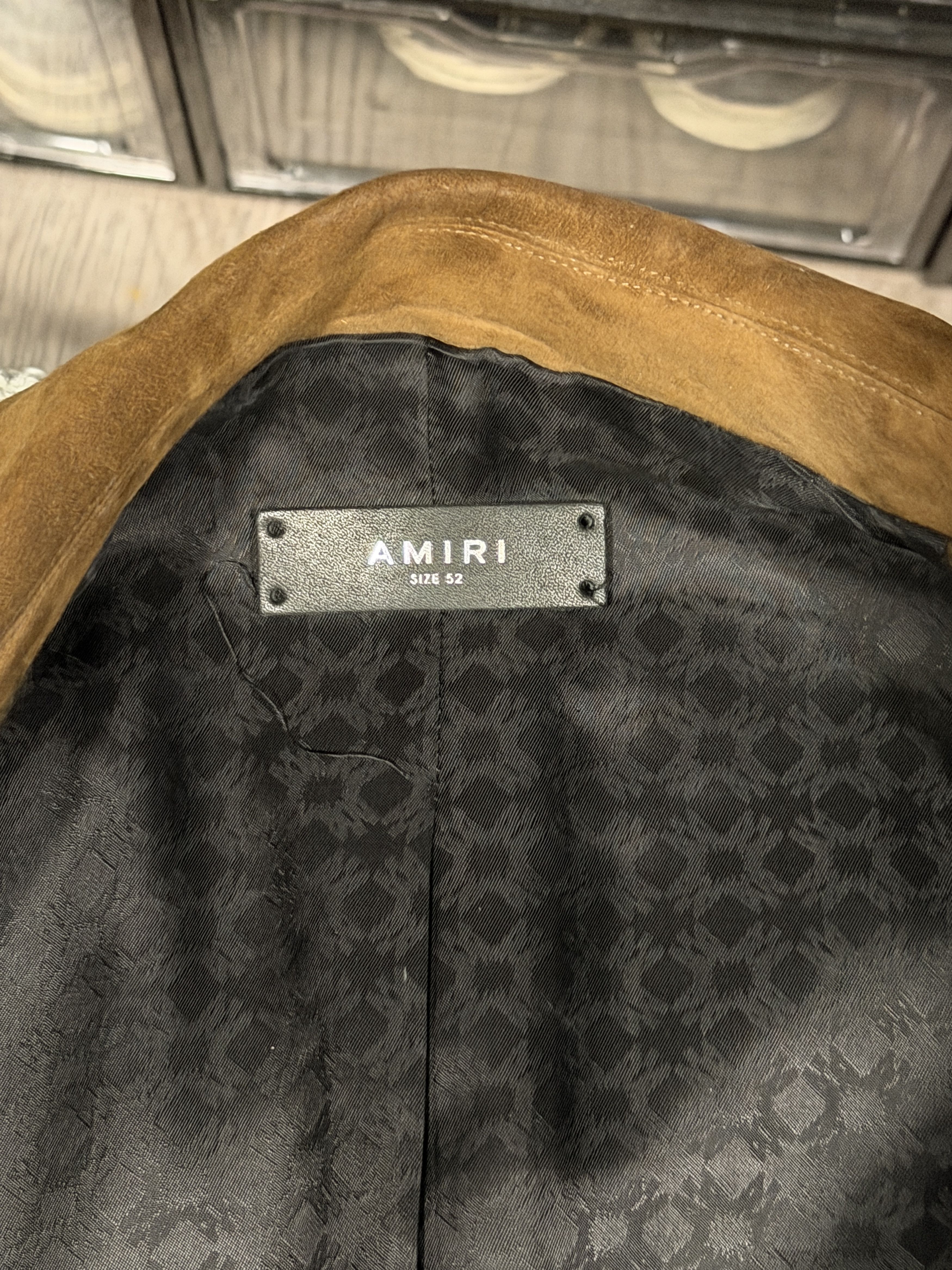 Amiri AMIRI Double-Breasted Brown Wool Coat — Size 52 — Sold Out Size US L / EU 52-54 / 3 - 16 Thumbnail