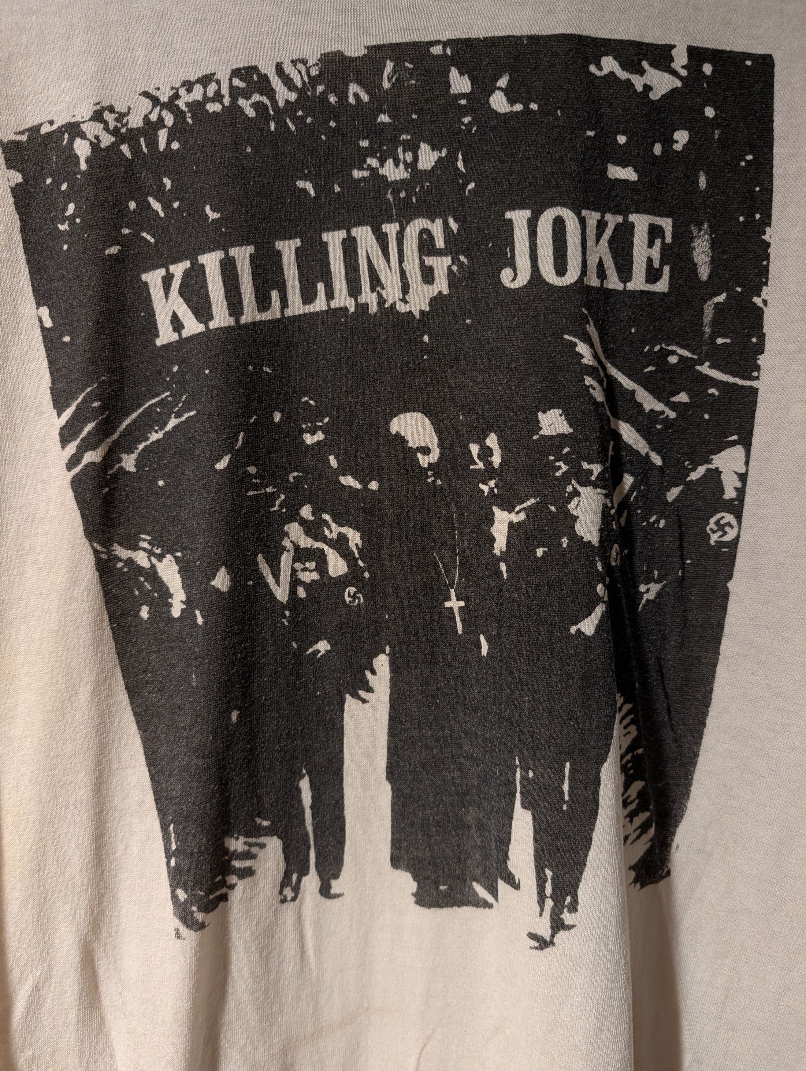 Band Tees Vintage 90s Killing Joke Laugh? I Nearly Bought One! T-Shirt Size US M / EU 48-50 / 2 - 2 Thumbnail