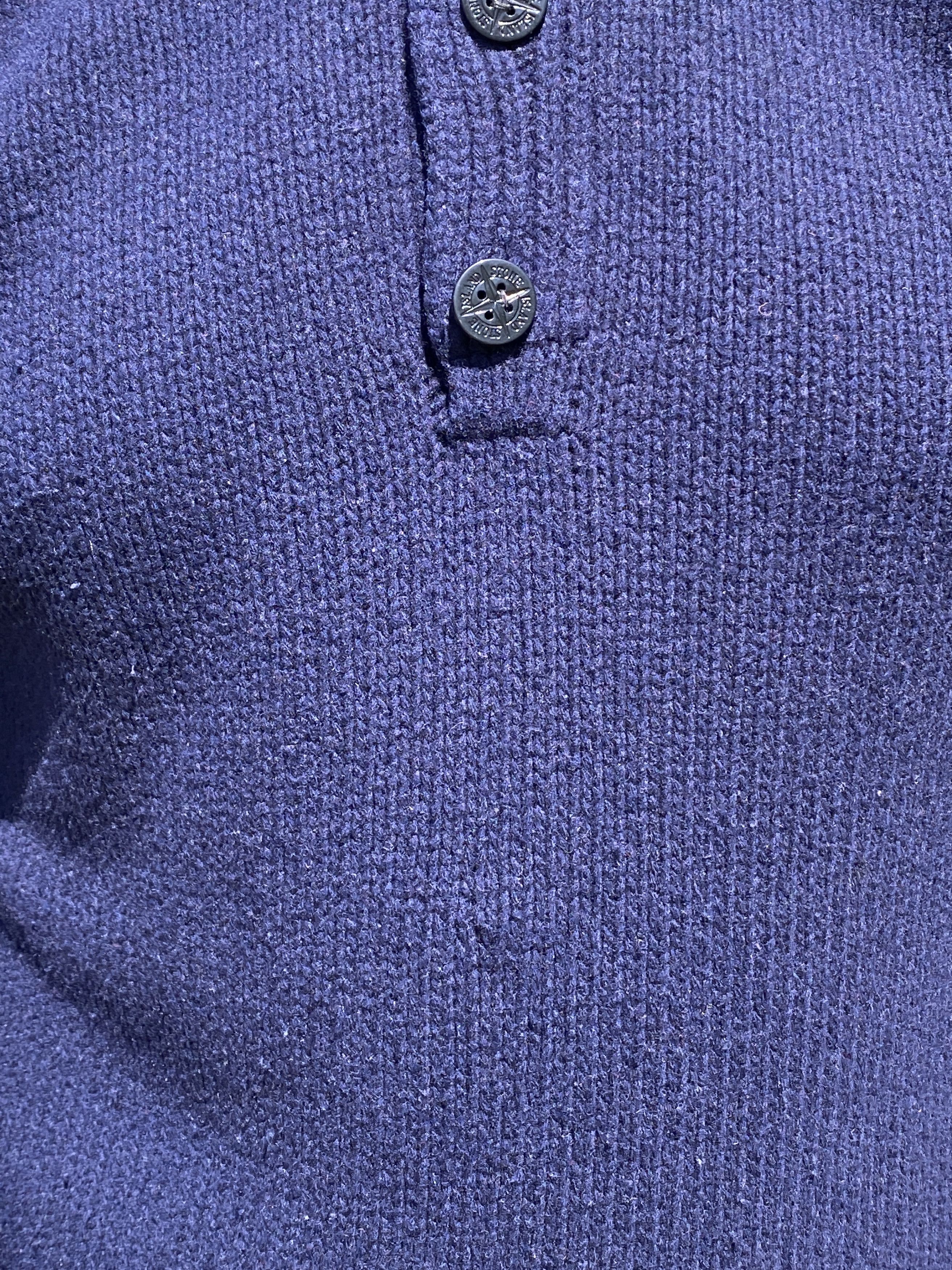 Stone Island Archive 1994 Stone Island Light Pullover Marina Size M Size US M / EU 48-50 / 2 - 12 Thumbnail