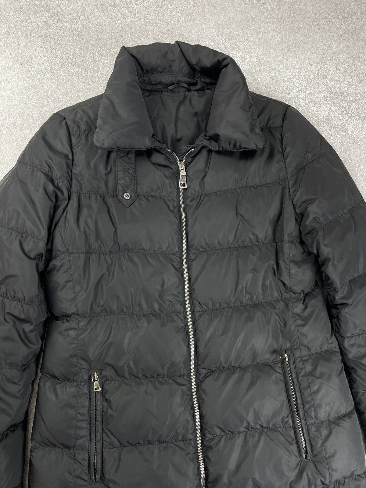 Prada Prada Black Nylon Down Puffer Jacket Women’s Size 44 Size M / US 6-8 / IT 42-44 - 3 Thumbnail