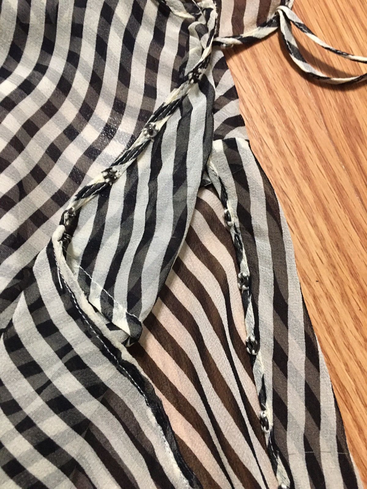 Ralph Lauren Ralph Lauren Silk Stripped Dress Size 4 Size S / US 4 / IT 40 - 10 Thumbnail