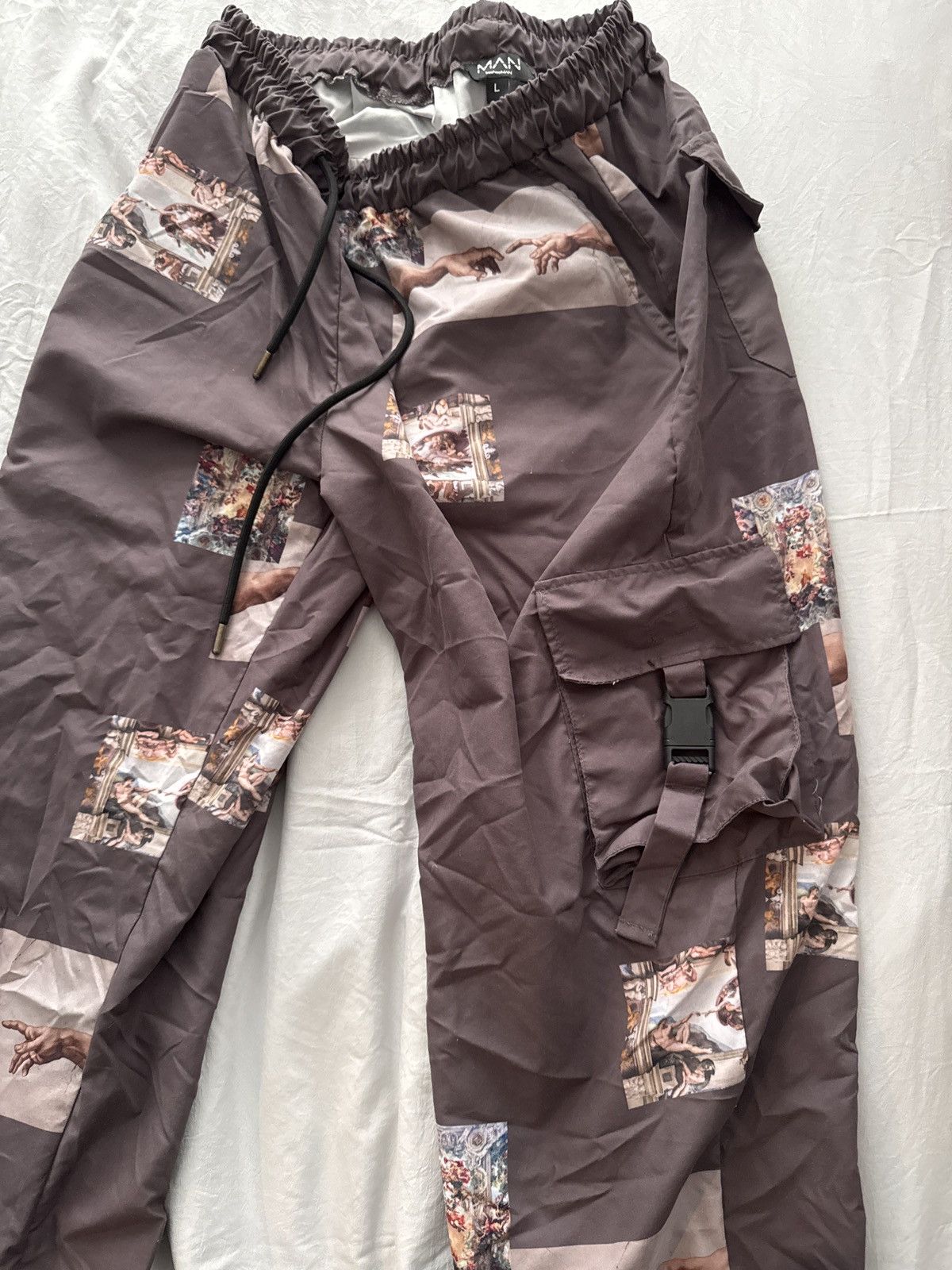 Other Boohooman Rome Pants Artwork Pants Size US 34 / EU 50 - 1 Thumbnail