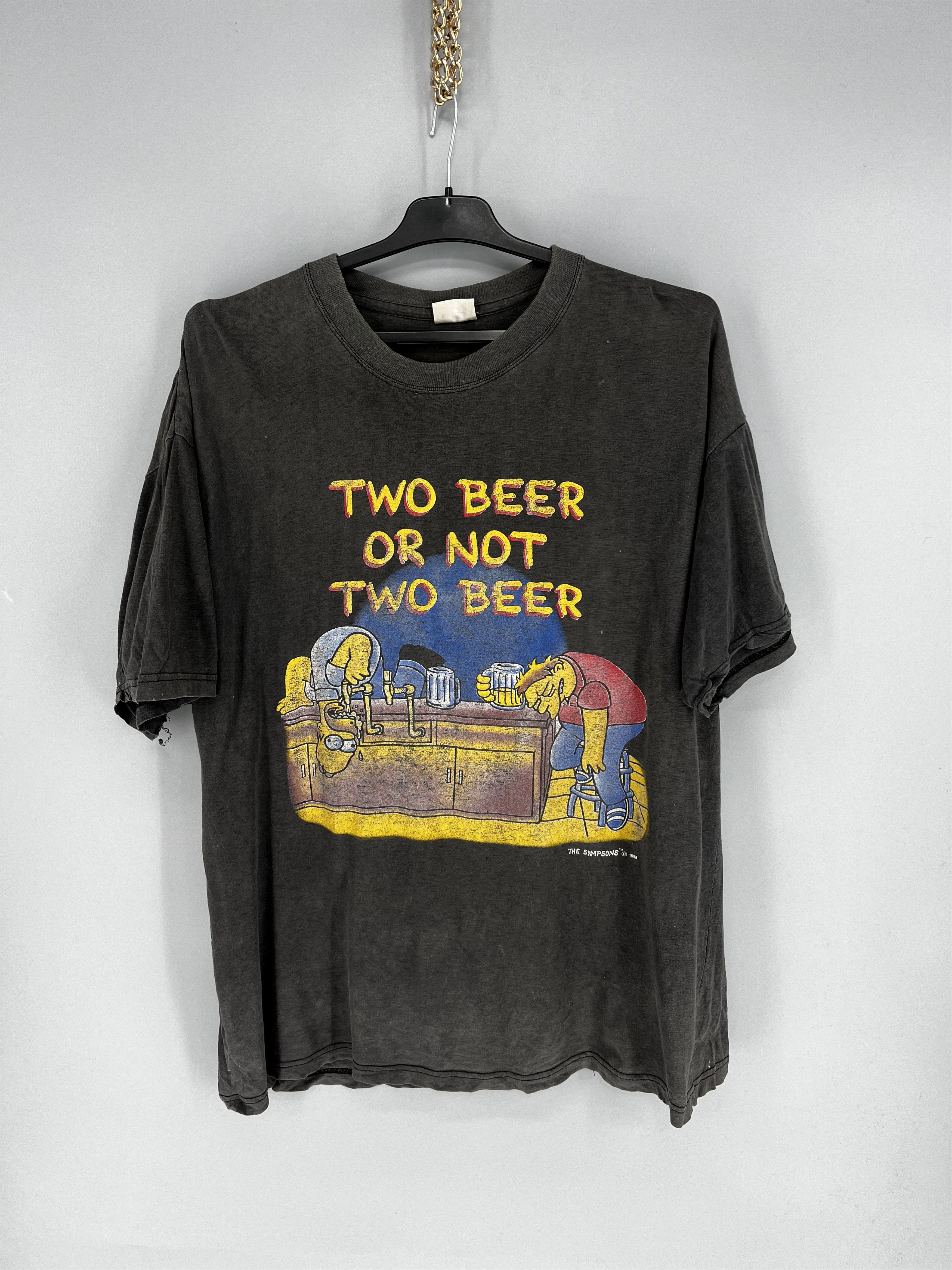 Other Vintage 1999 Simpsons Two Bear Or Not Two Bear T-shirt Size US XL / EU 56 / 4 - 1 Thumbnail