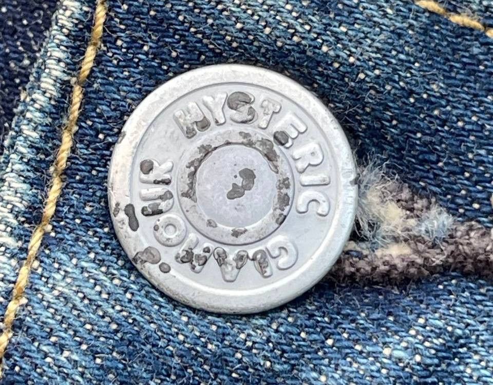 Hysteric Glamour Hysteric Glamour - Two Toned Studded Jeans Size US 32 / EU 48 - 9 Thumbnail