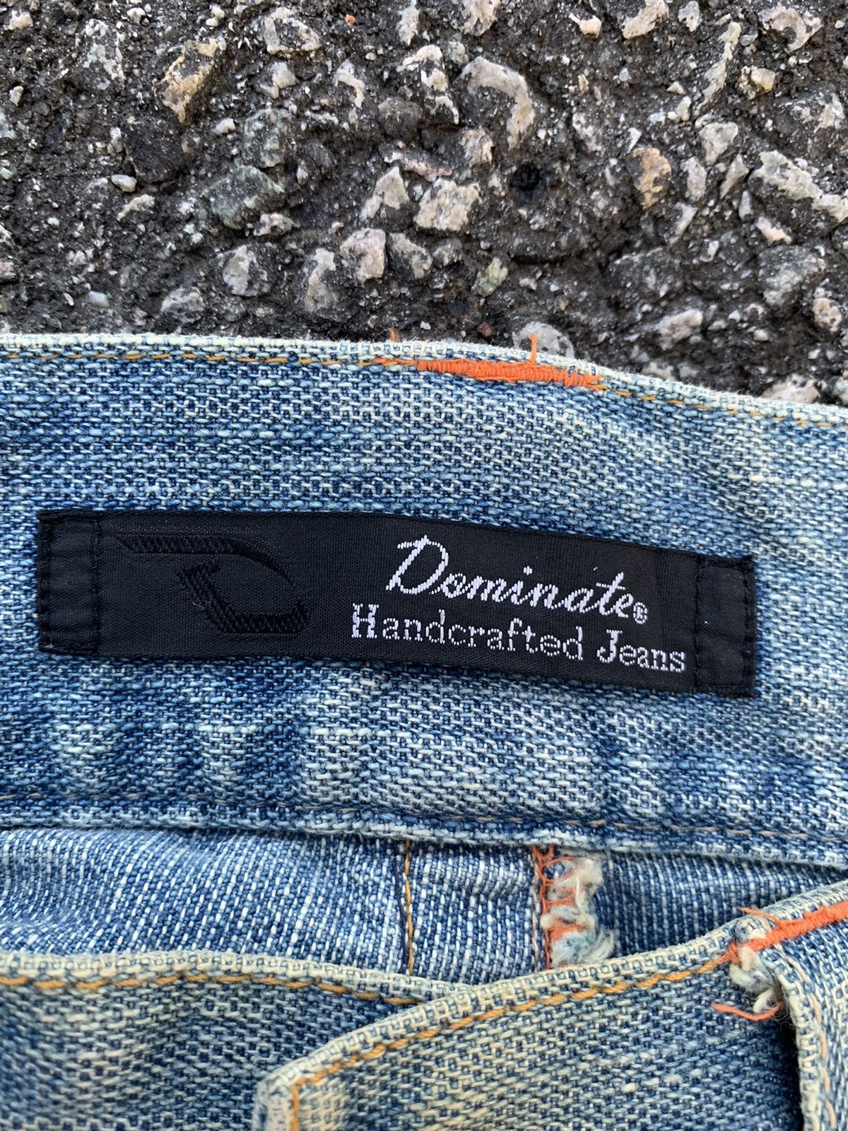 Tornado Mart FLARE💥 DOMINATE HANDCRAFTED JEANS PUNK STYLE DENIM☠️🎌 Size US 33 - 15 Thumbnail