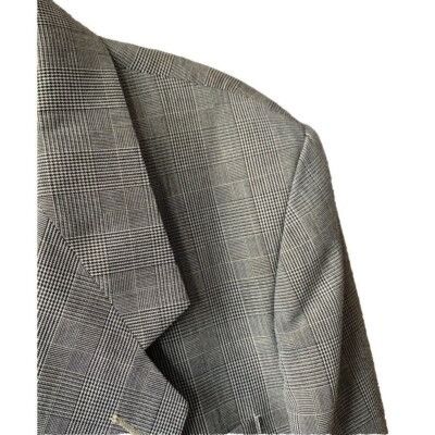 Levi's Vintage Levi's Exact Jacket Men's Size 44L Blazer Checked Sp Size 44L - 5 Thumbnail