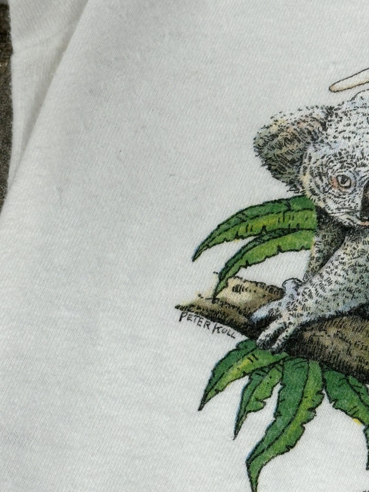 Vintage Vintage 90s Earth Day Animal Panda Lion Graphic T-Shirt Size US L / EU 52-54 / 3 - 6 Thumbnail