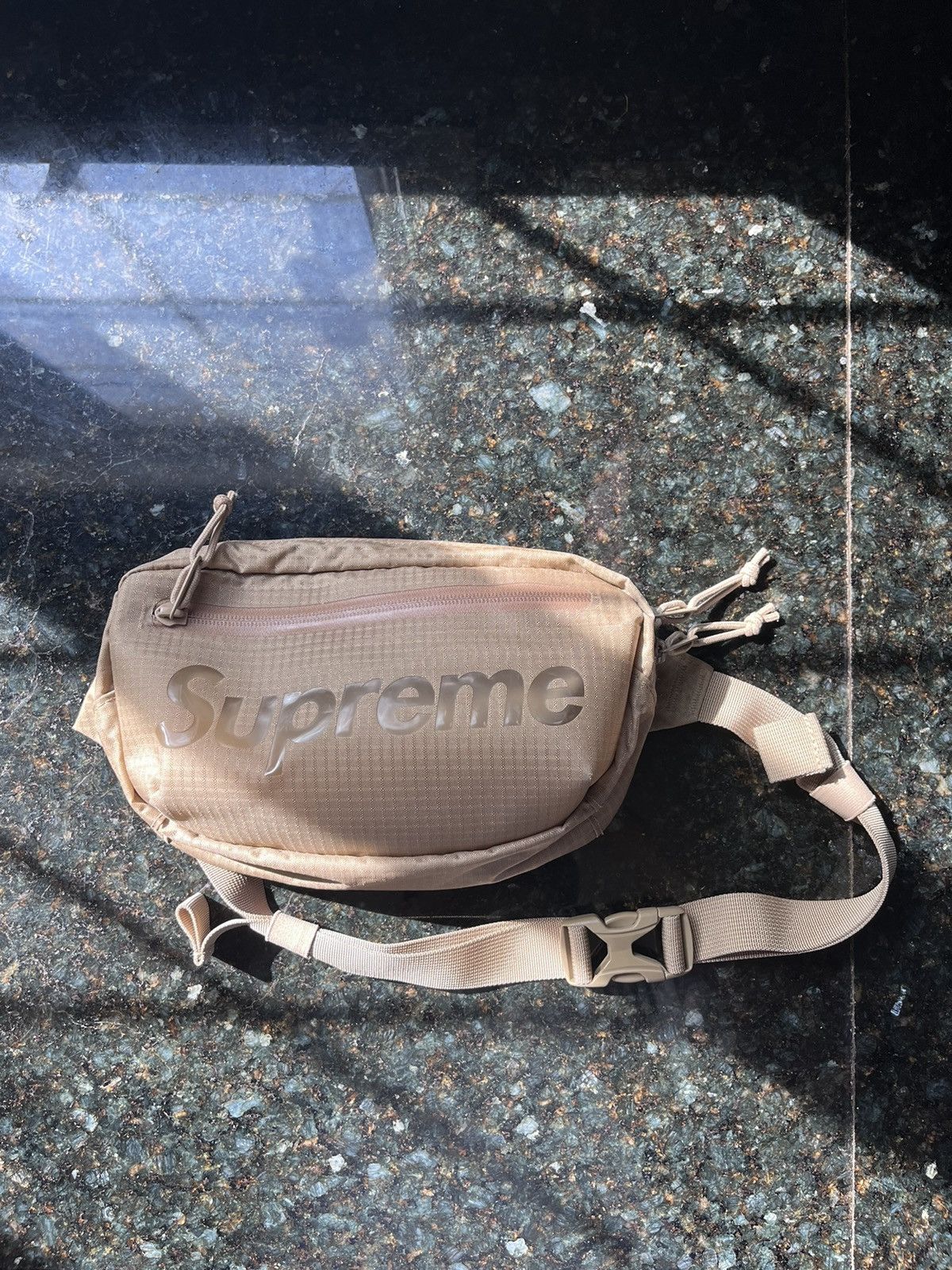 Supreme Supreme Waist Bag SS21 Tan Grailed