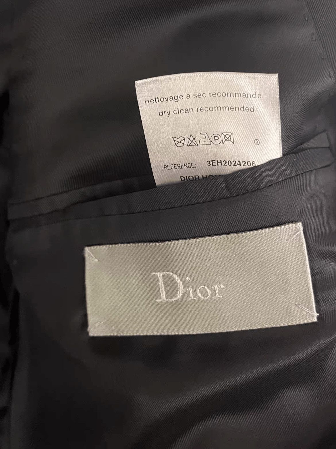 Dior Sz 54 Dior Homme 03SS Single Button Leather Joint Jacket Size US L / EU 52-54 / 3 - 3 Thumbnail