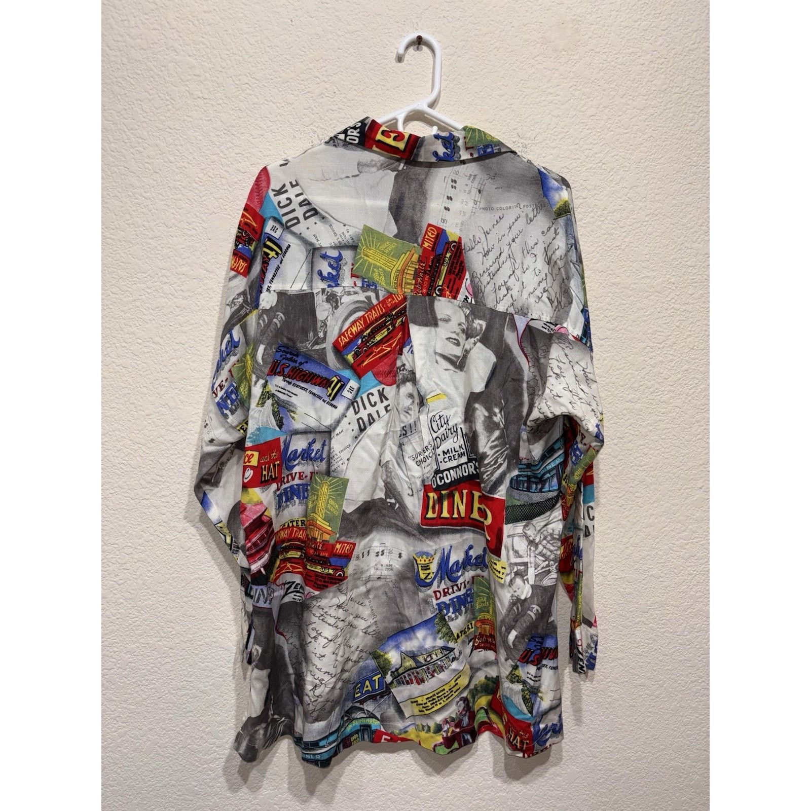 Island Shores Vintage Island Moon Shirt Dick Dale Retro Rare 80s Medium Size US M / EU 48-50 / 2 - 9 Thumbnail