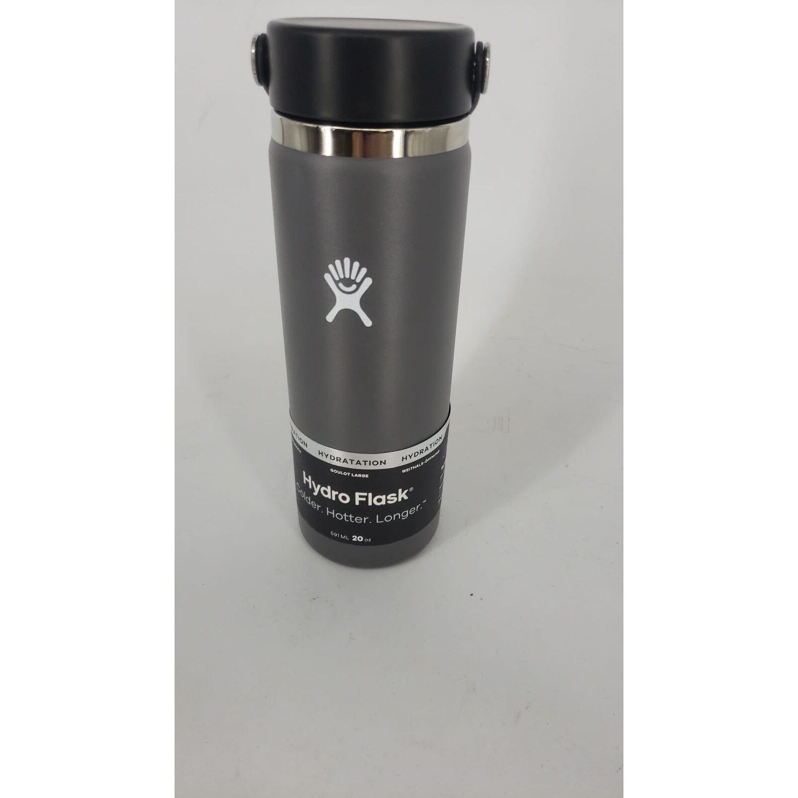 HYDROGEN HYDRO FLASK 20 Oz (591 mL) WIDE MOUTH FLEX HYDRATION THERMOS Size ONE SIZE - 1 Thumbnail
