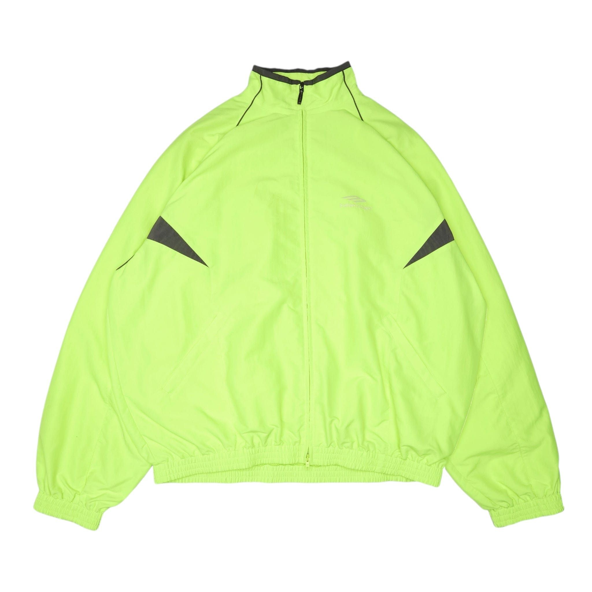 Balenciaga 3B Sports Track Jacket Fluo Yellow Size US L / EU 52-54 / 3 - 1 Thumbnail
