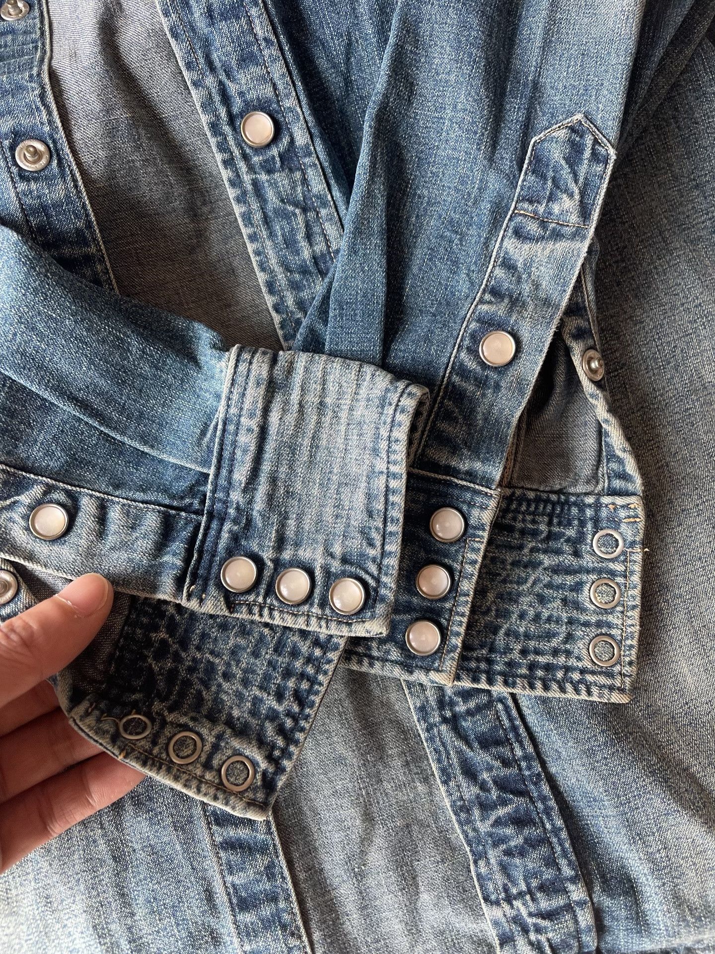 RRL Ralph Lauren RRL Denim Shirt Size US S / EU 44-46 / 1 - 7 Thumbnail
