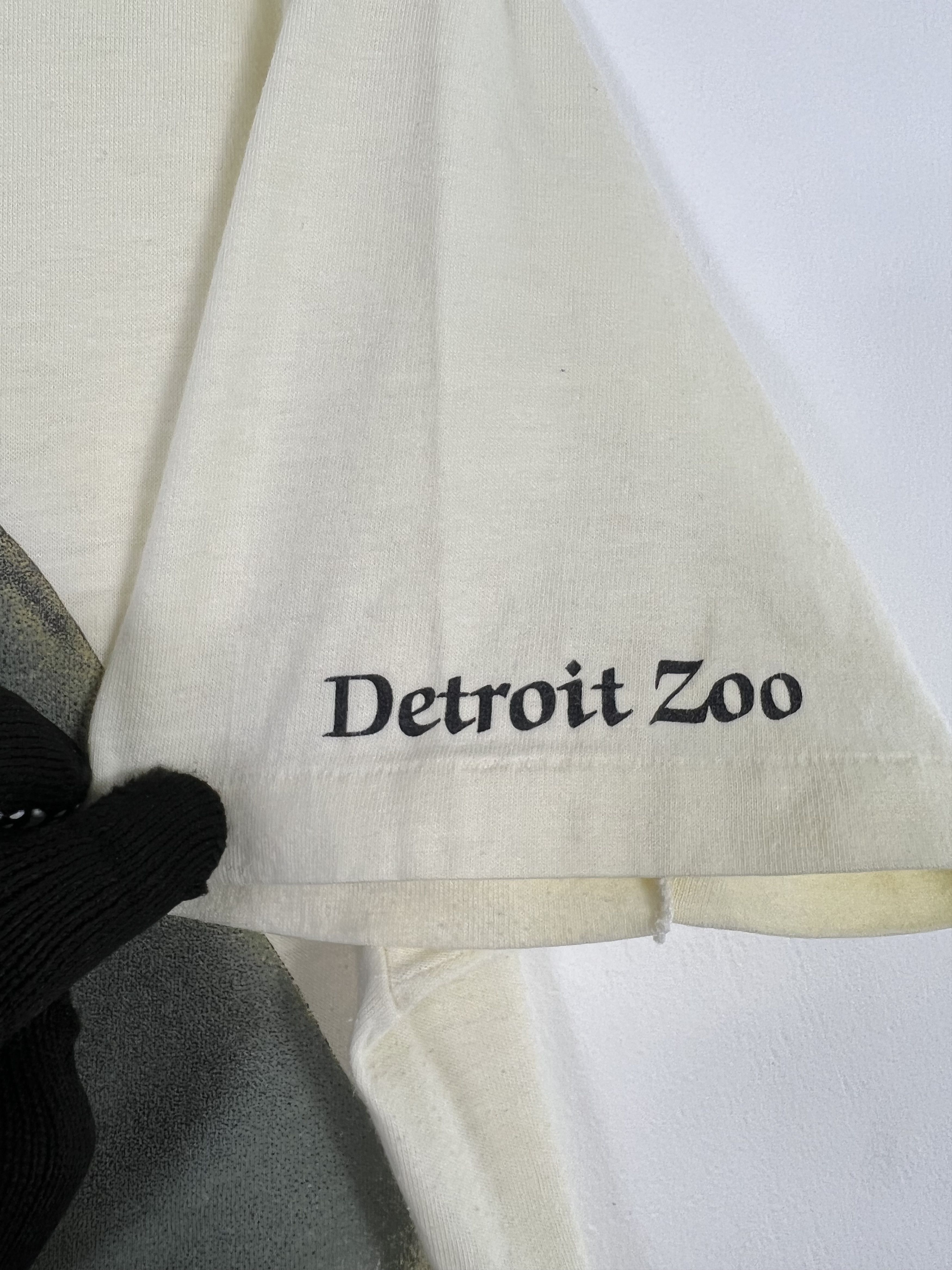 Vintage No.4406 Vintage 80s Detroit Zoo Souvenir Tee (XL) Size US XL / EU 56 / 4 - 4 Thumbnail