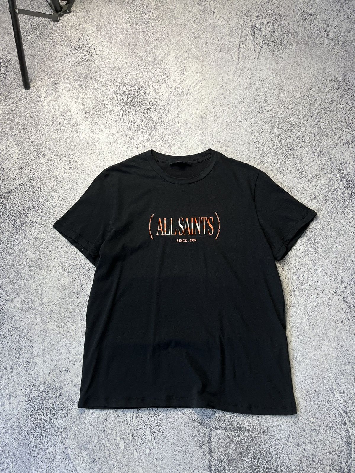 Allsaints Vintage Allsaints Big logo T-Shirt Size US M / EU 48-50 / 2 - 1 Thumbnail