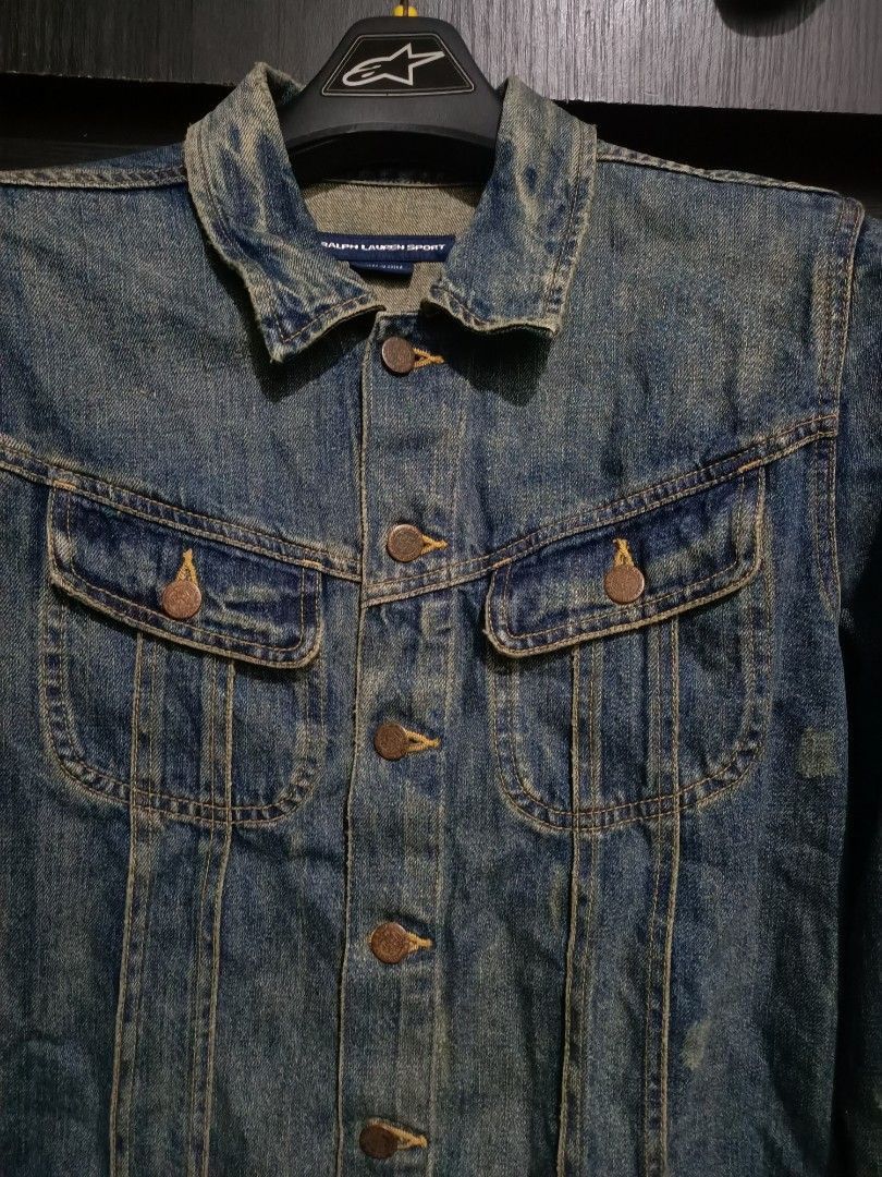 Polo Ralph Lauren × Ralph Lauren Ralph Lauren sport denim trucker jacket Size L / US 10 / IT 46 - 2 Thumbnail