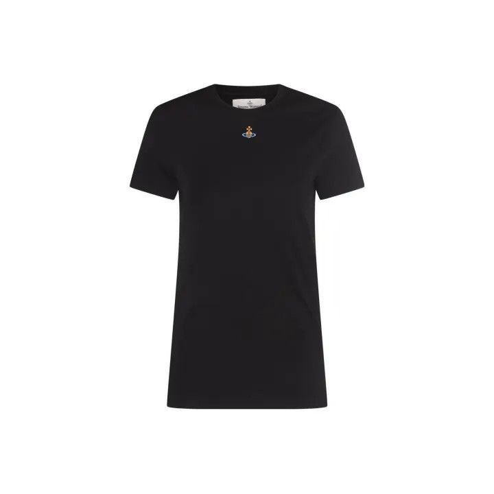 Vivienne Westwood Vivienne Westwood Black Graphic Short Sleeve T-Shirt Size US L / EU 52-54 / 3 - 1 Thumbnail