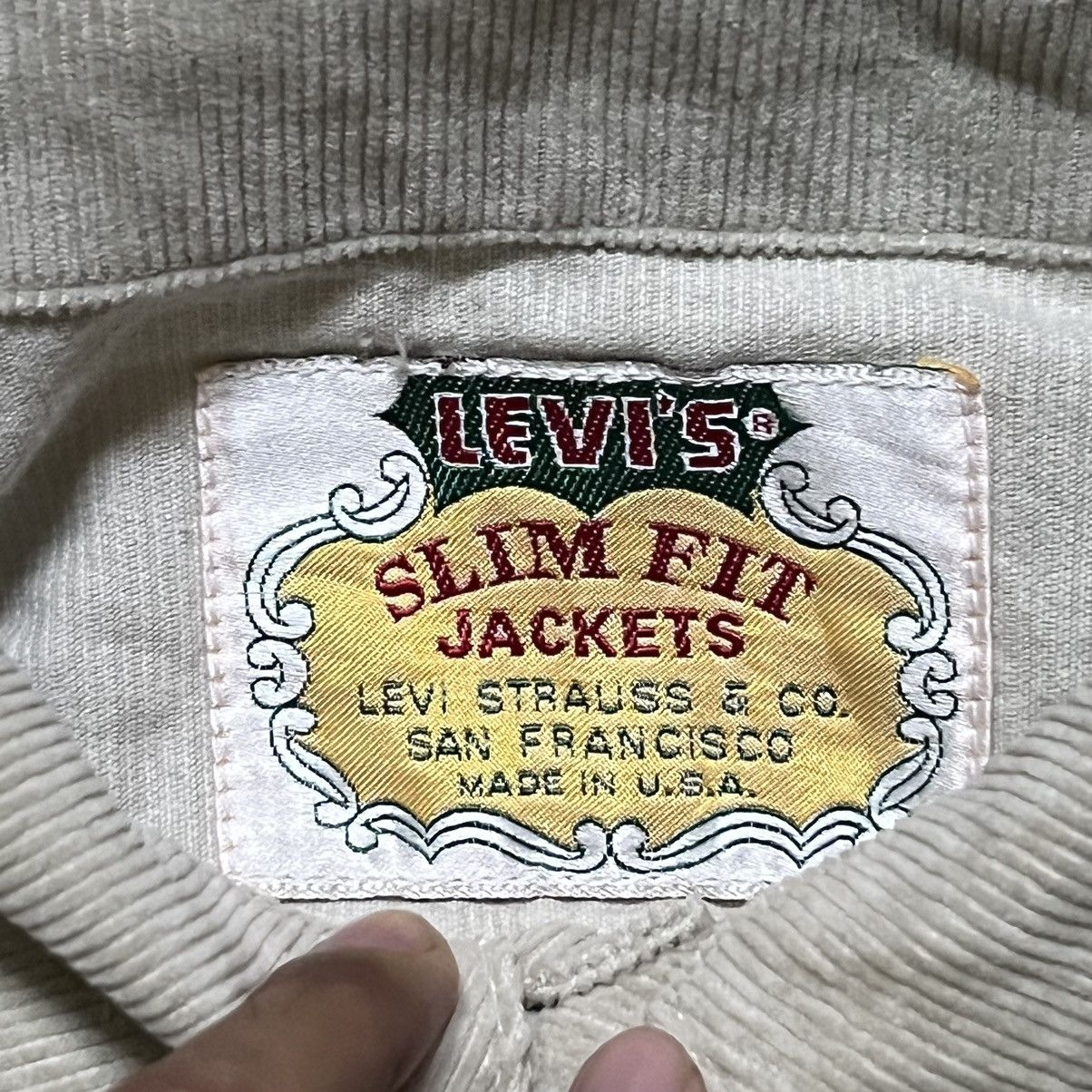 Levi's Vintage Levis Big E Corduroy Jacket Made in USA Size US S / EU 44-46 / 1 - 7 Thumbnail