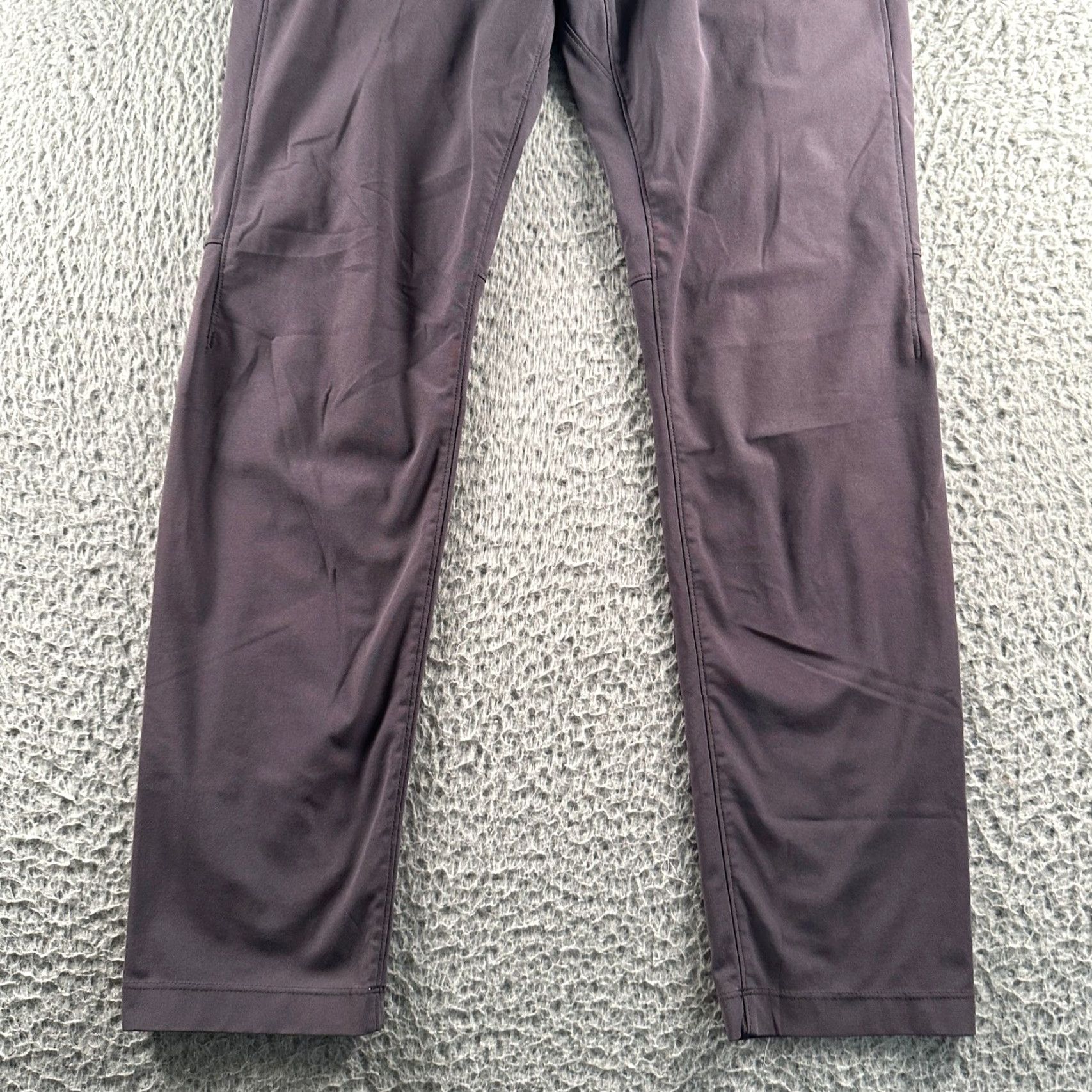 Reigning Champ Reigning Champ Pants Mens 28 Slim Stretch Tapered Chino Purple Casual Full Front Flat Front Branded Button Size US 28 / EU 44 - 3 Thumbnail
