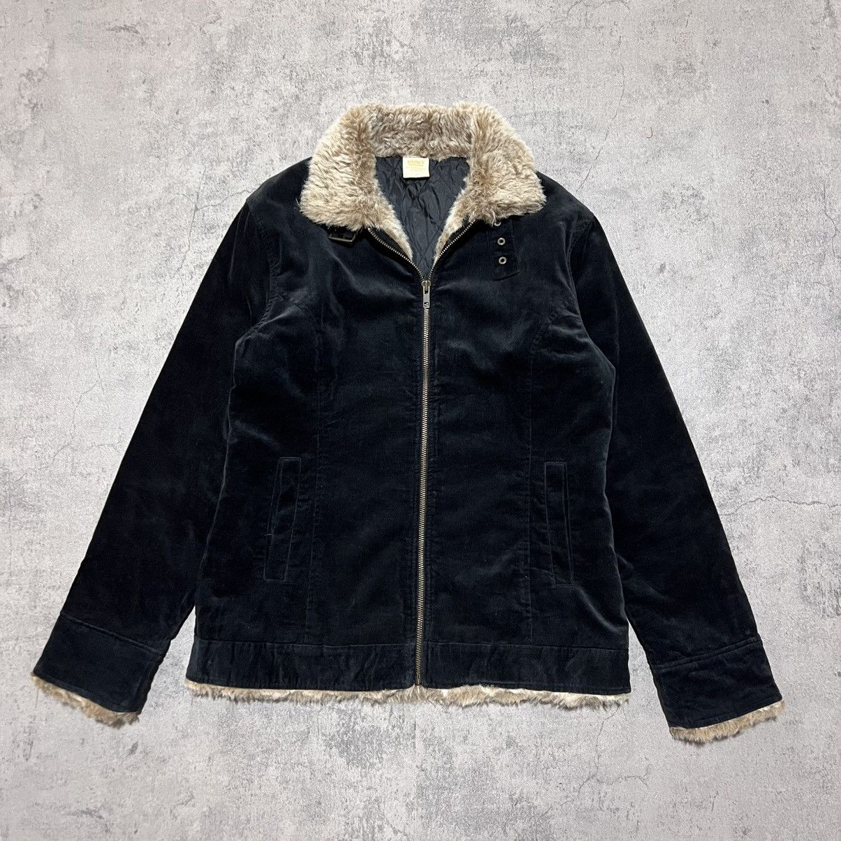 Smith's American Smith's American Fur Velour Goth Gyaru Vkei Style Jacket Size M / US 6-8 / IT 42-44 - 2 Thumbnail