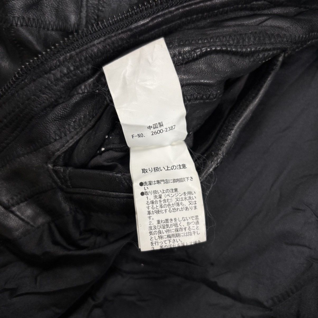Tornado Mart Hideaways Nicole patchwork riders leather jacket vkei style Size US M / EU 48-50 / 2 - 11 Thumbnail