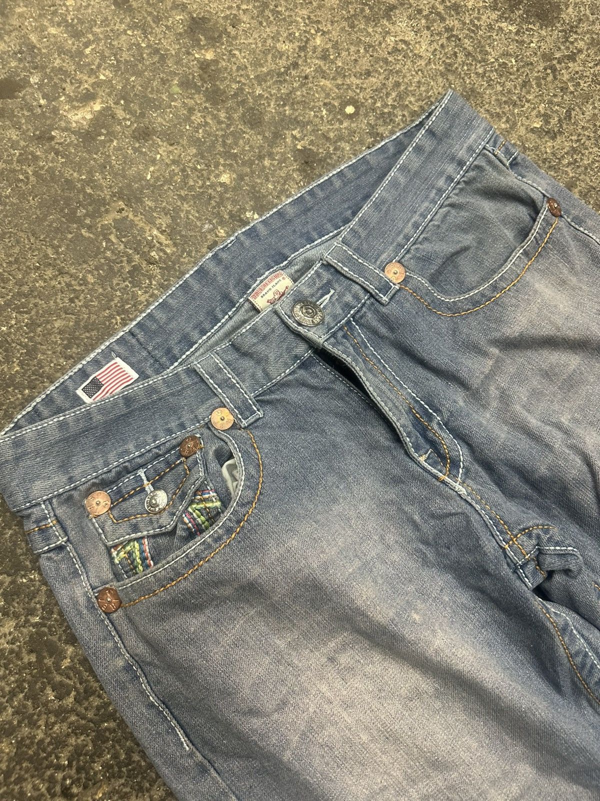 True Religion Y2k true religion baggy jeans Size US 34 / EU 50 - 4 Thumbnail