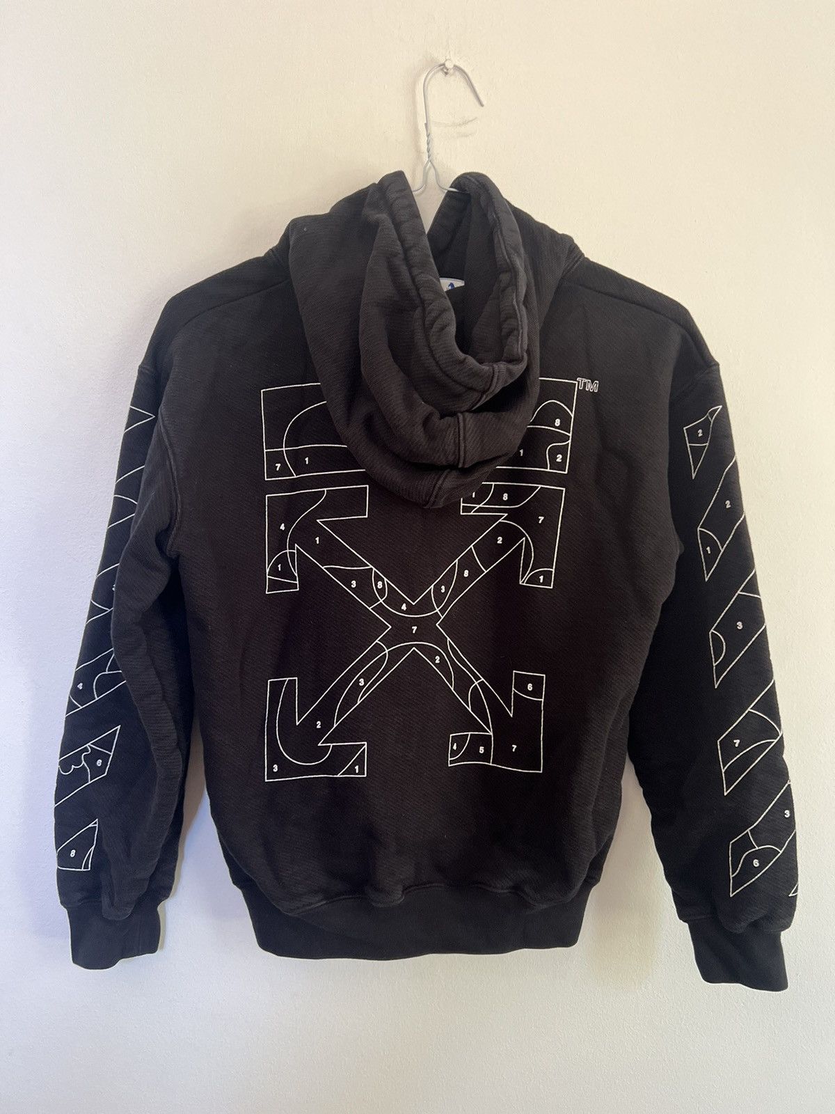 Off-White Off white Puzzle Arrow Hoodie Size US XS / EU 42 / 0 - 3 Thumbnail