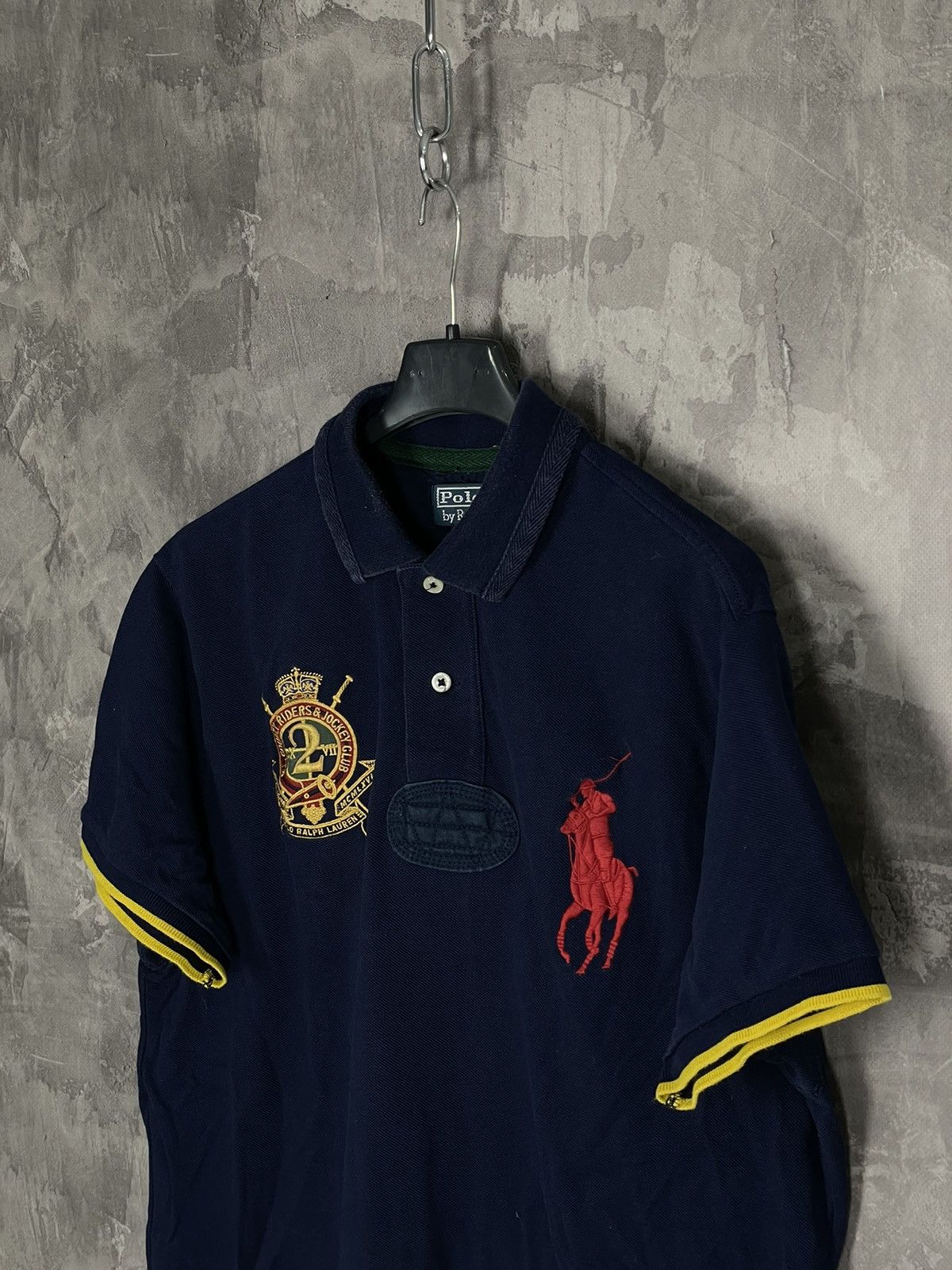 Polo Ralph Lauren × Vintage Polo Ralph Lauren Spellout chief keef y2k swag drill rugby Size US M / EU 48-50 / 2 - 7 Thumbnail