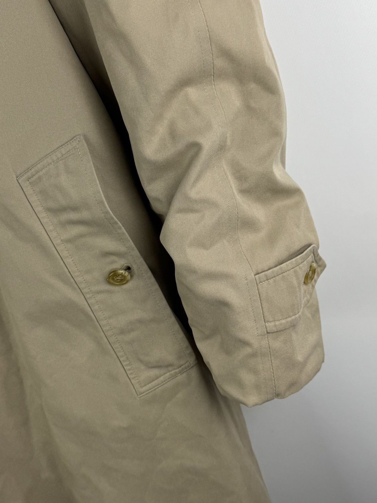 Burberry Burberry Prorsum Trench Coat Jacket Beige Size US L / EU 52-54 / 3 - 5 Thumbnail