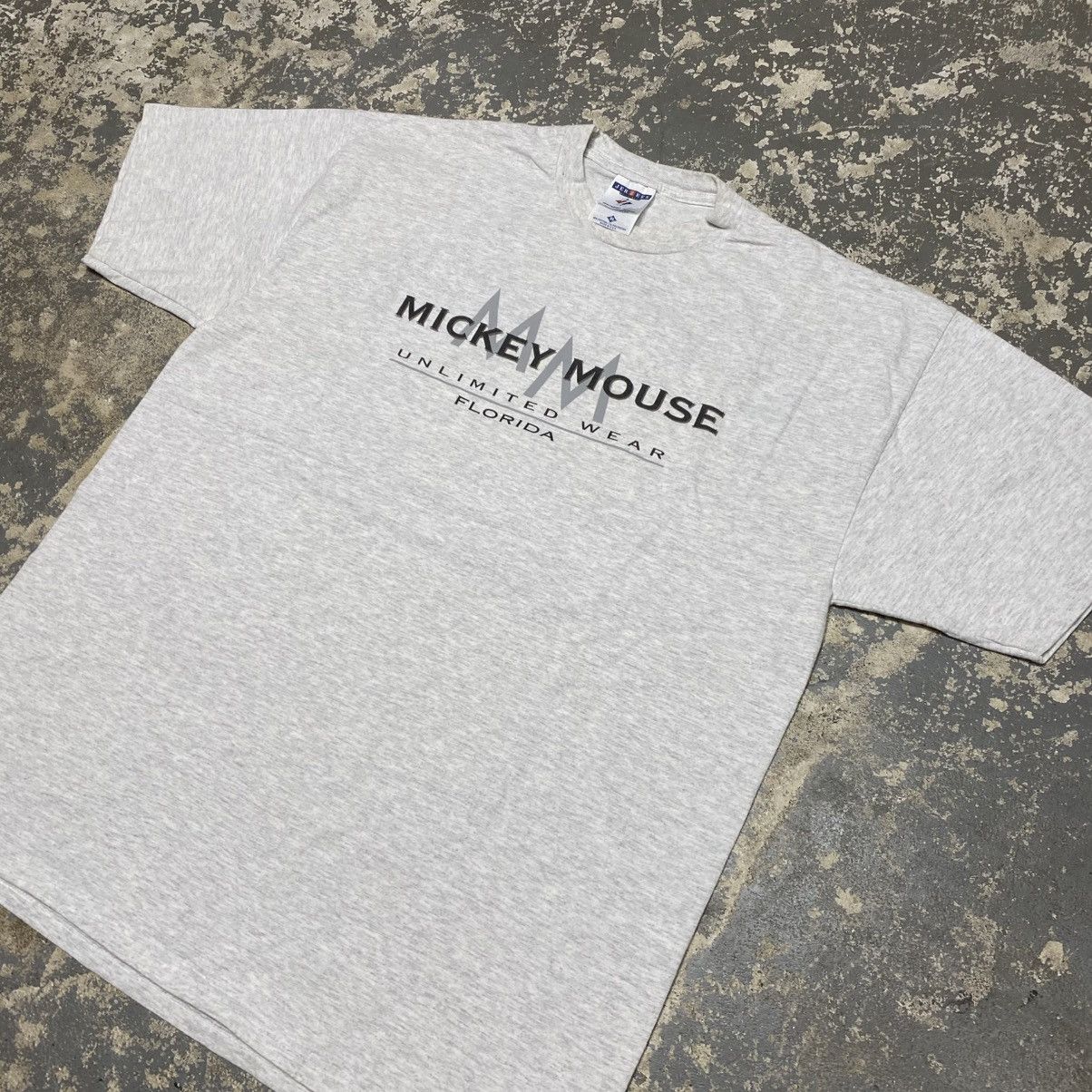 Mickey Mouse × Vintage Vintage Mickey Mouse Disney Cartoon Tshirt 90s USA Size US XL / EU 56 / 4 - 4 Thumbnail