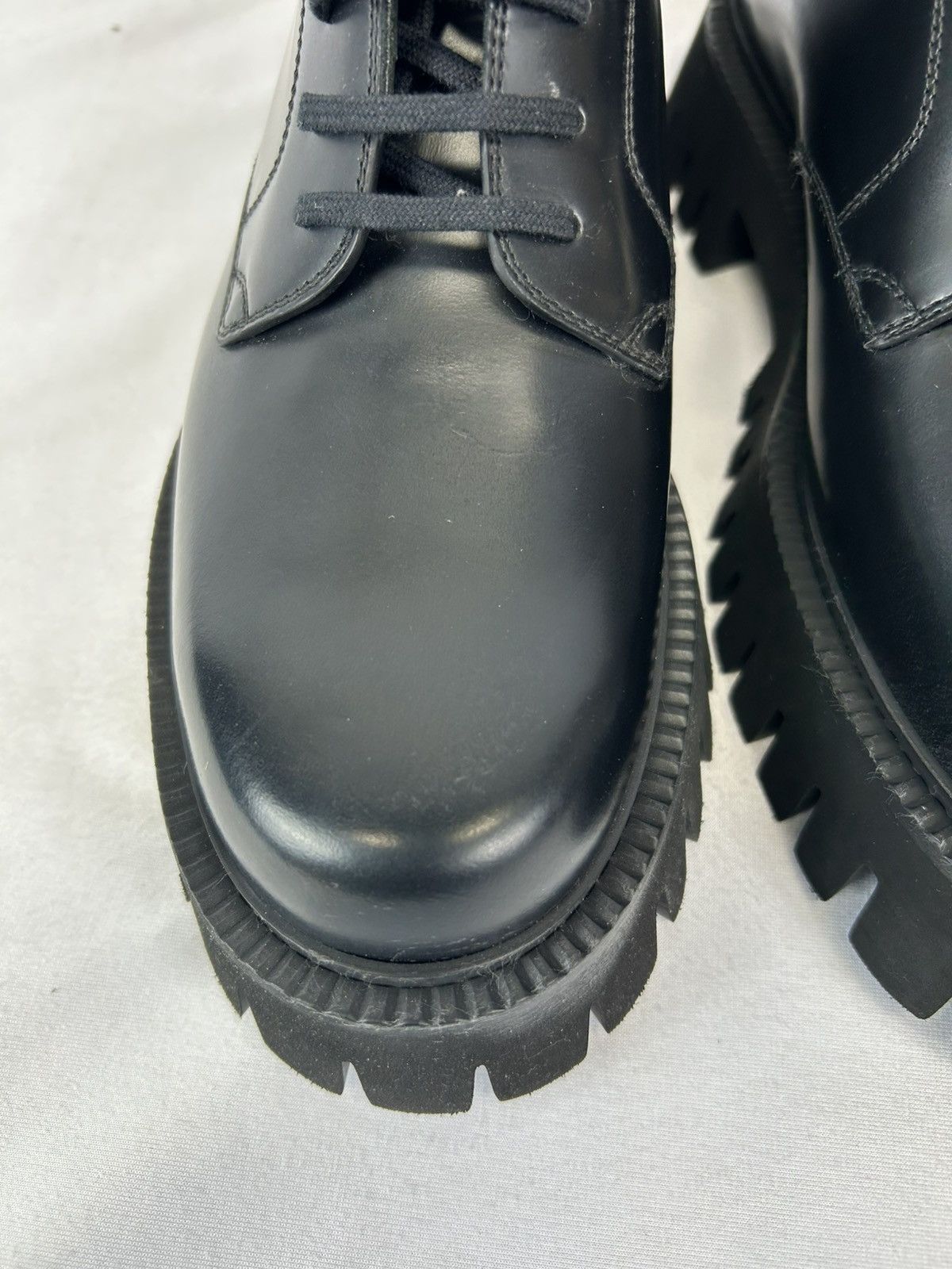 Gucci GUCCI Novo Lug-Sole Combat Boots Size US 7 / EU 40 - 6 Thumbnail