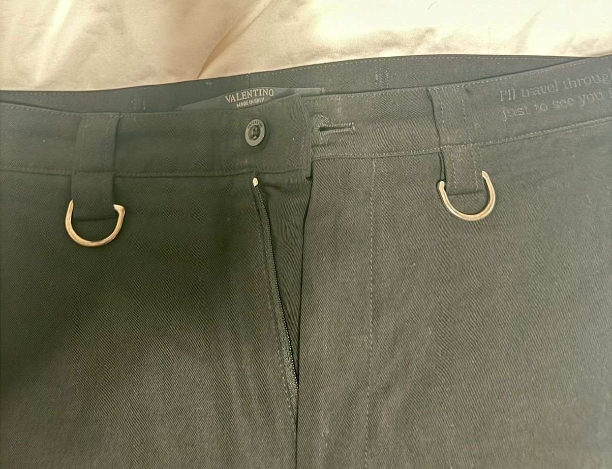 Valentino Valentino Black Wool Trousers Size US 34 / EU 50 - 5 Thumbnail