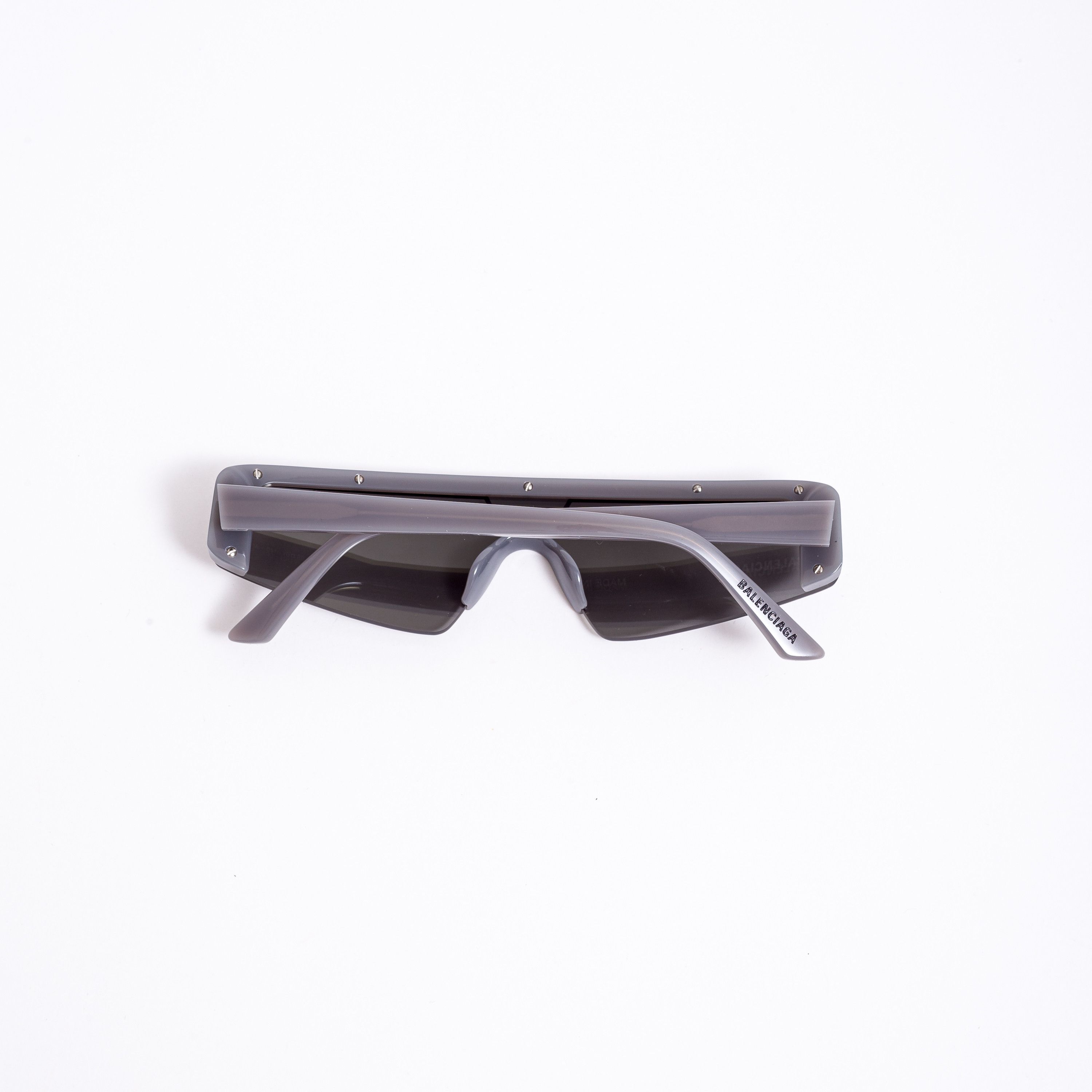 Balenciaga BALENCIAGA BB0003S 011 GRAY SILVER Size ONE SIZE - 10 Thumbnail
