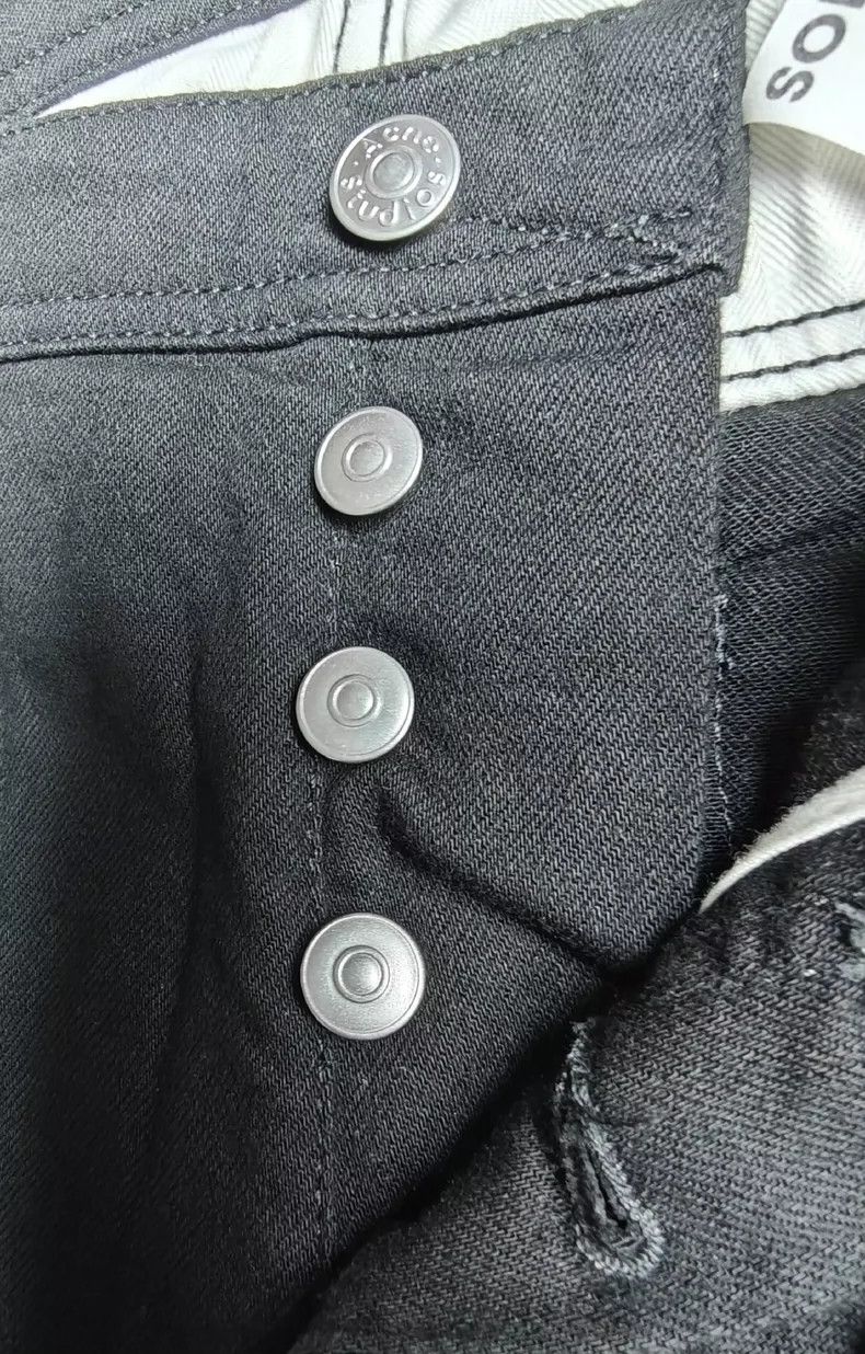 Acne Studios acne studiosblack jeans 2503-Nextarrow Size US 30 / EU 46 - 3 Thumbnail
