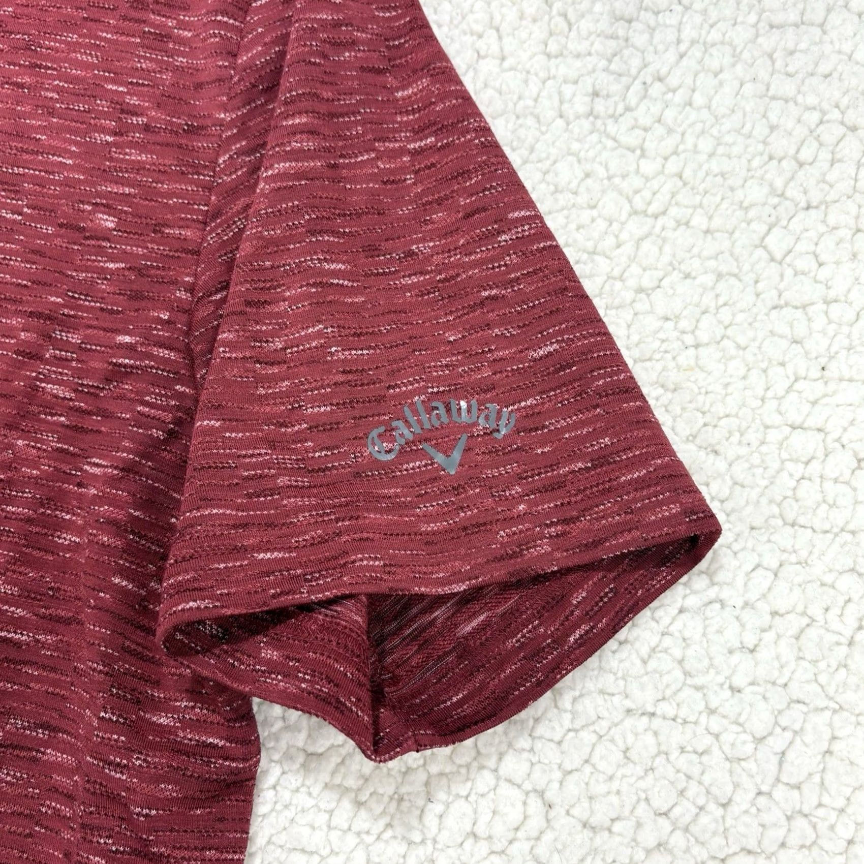 Callaway Callaway Polo Shirt Mens XL Red Breathable Lightweight Performance Golf Short Sleeve Collared Casual Size US XL / EU 56 / 4 - 4 Thumbnail