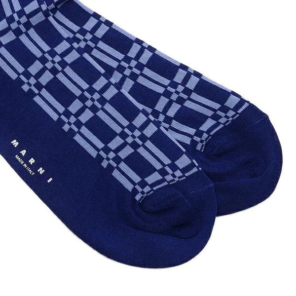 Marni o1w1db10125 Size:OS/ Legwear,Socks in Blue Size ONE SIZE - 4 Thumbnail