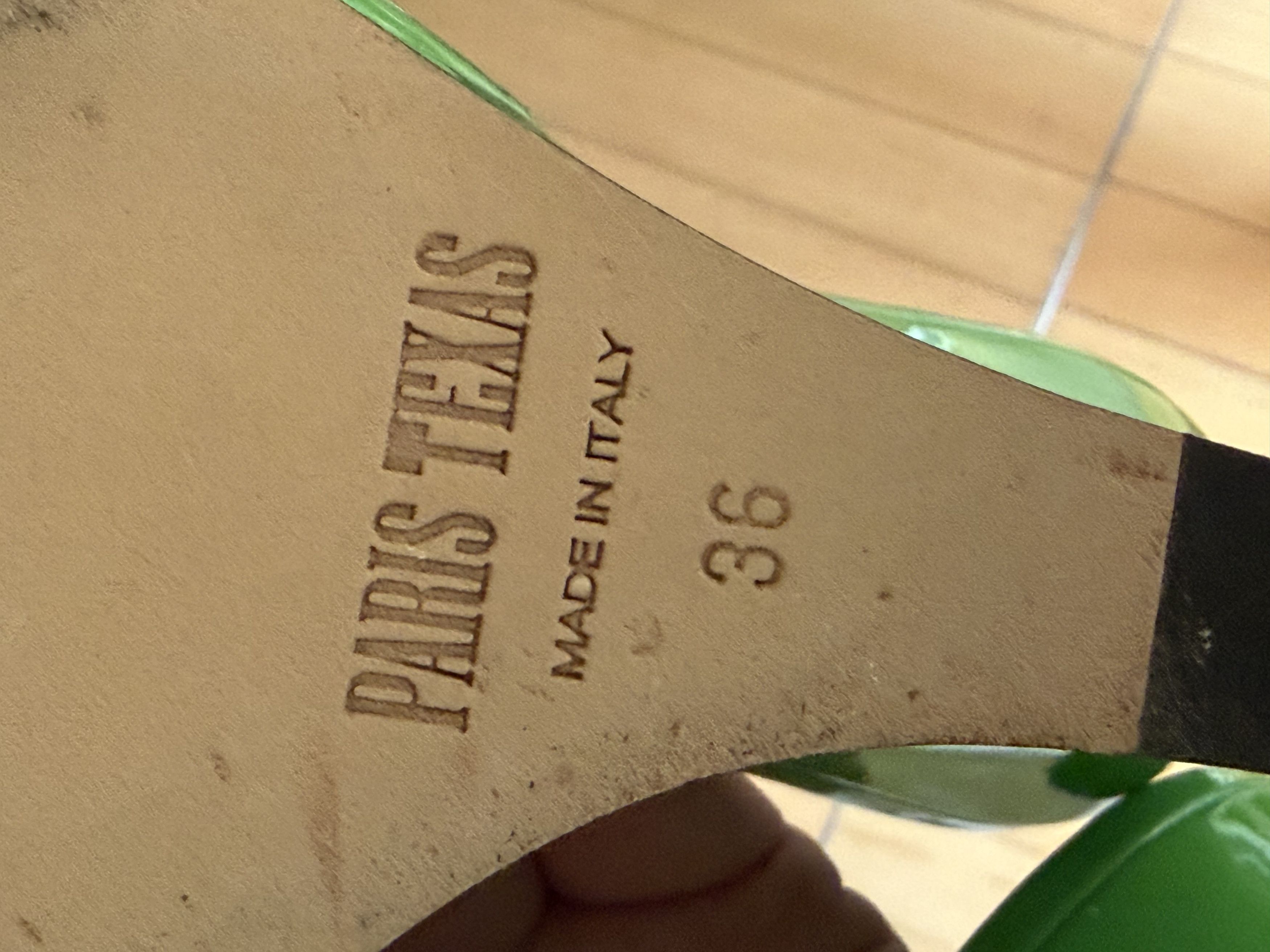 Paris Texas Green Paris Texas wedge sandals Size US 6 / IT 36 - 5 Thumbnail