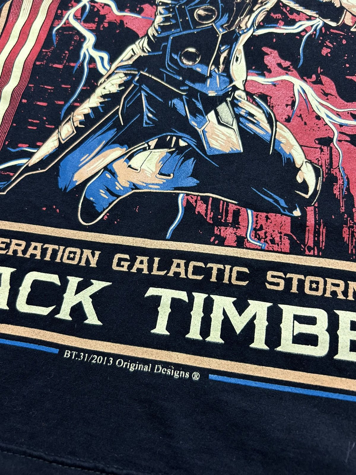 Marvel Comics Thor The God Of Thunder Balck Timber 2013 T-Shirt Size US L / EU 52-54 / 3 - 5 Thumbnail