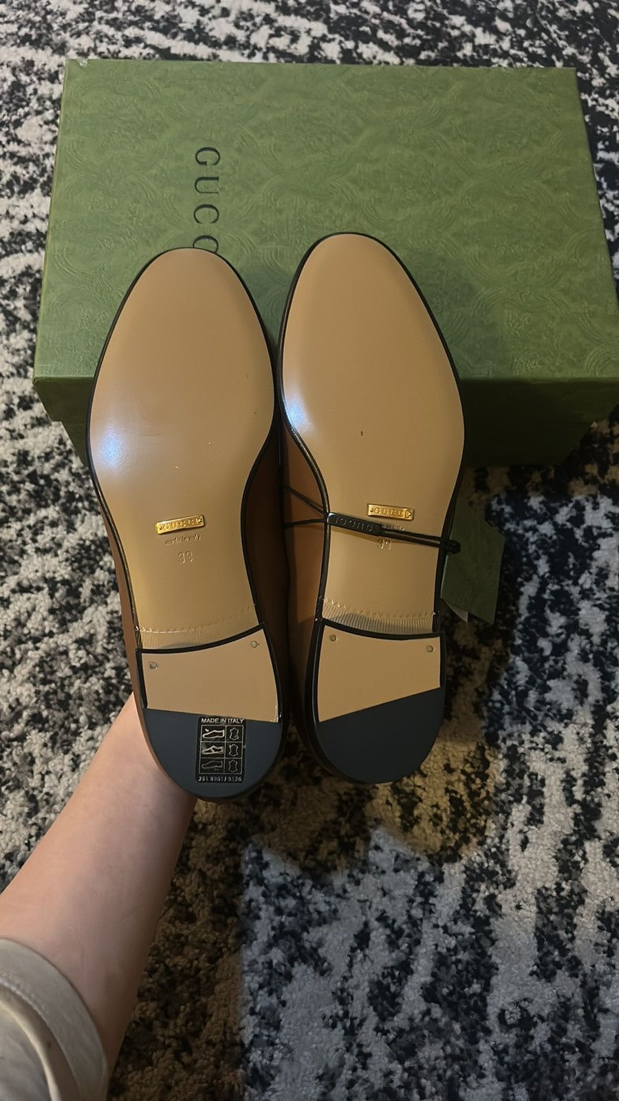 Gucci Gucci GG Logo Moccasin Leather Loafer Cuir Brown Size US 9 / IT 39 - 5 Thumbnail