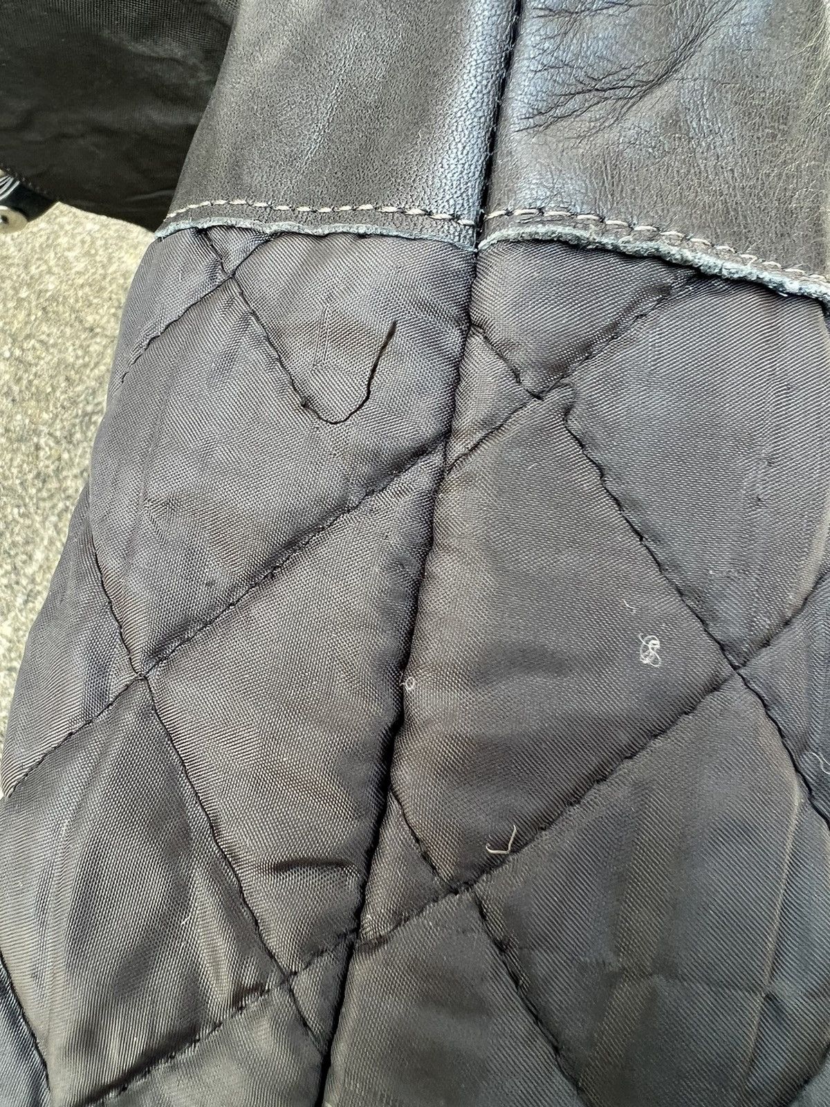 Leather Vintage 80s 90s Norma Kamali Patina Black Leather Backpack Size ONE SIZE - 23 Thumbnail